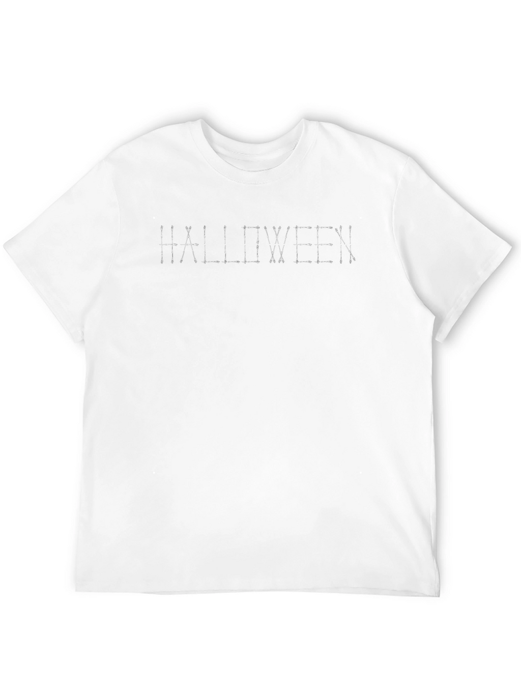 Halloween Barbed Wire Graphic T-Shirt