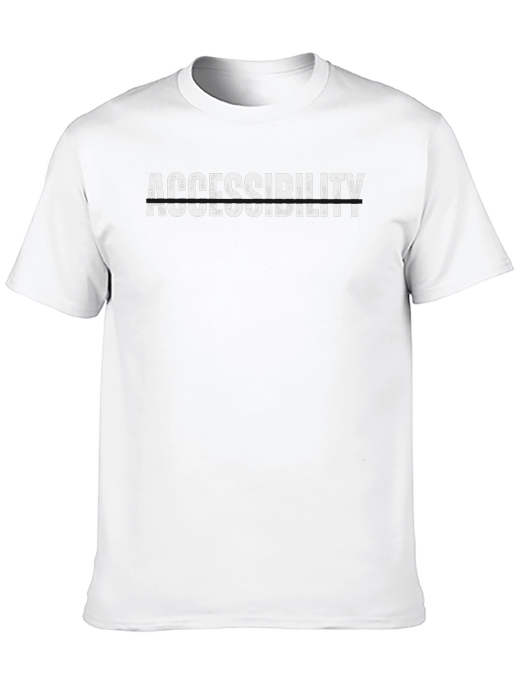 Accessibility T-Shirt - Stylish & Comfortable