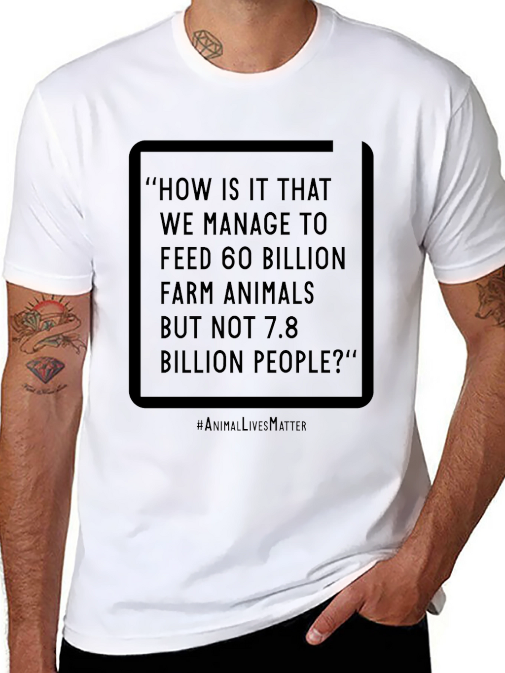 Animal Lives Matter Graphic T-Shirt