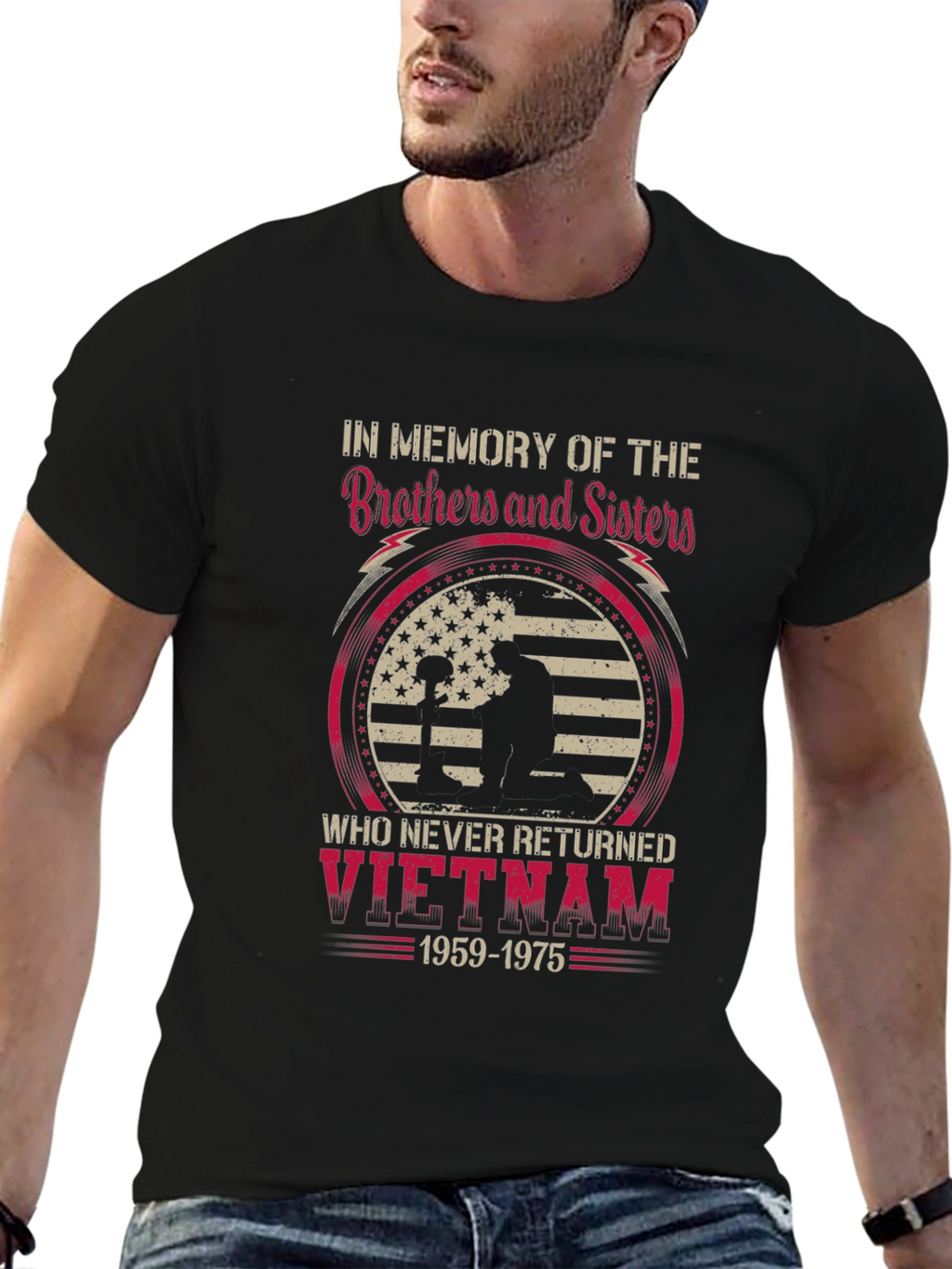 Vietnam War Remembrance Graphic Tee