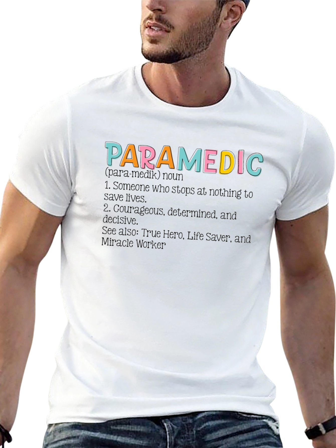 Paramedic Definition Graphic Tee - Heroic Profession Apparel