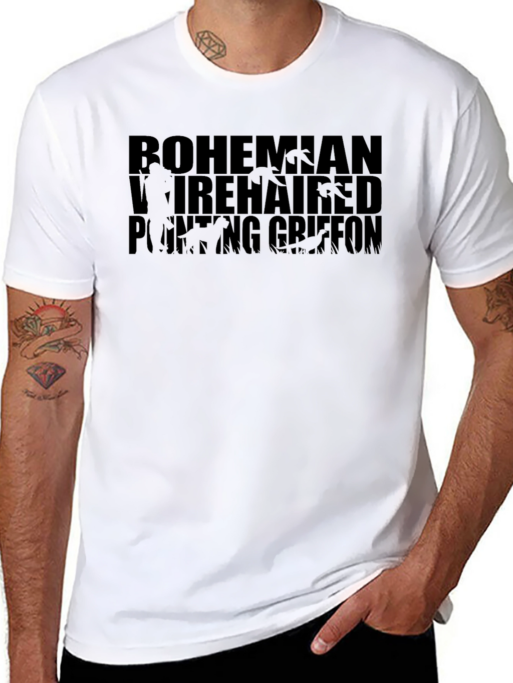 Bohemian Wirehaired Pointing Griffon Graphic Tee