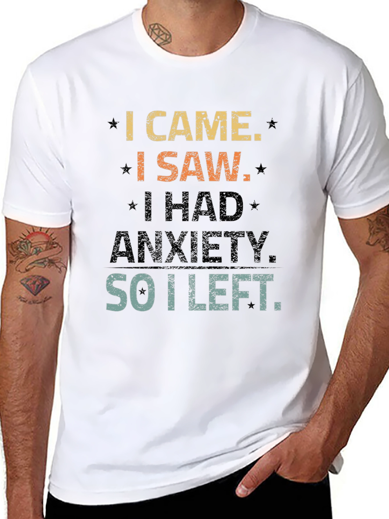 I Came I Saw Anxiety T-Shirt
