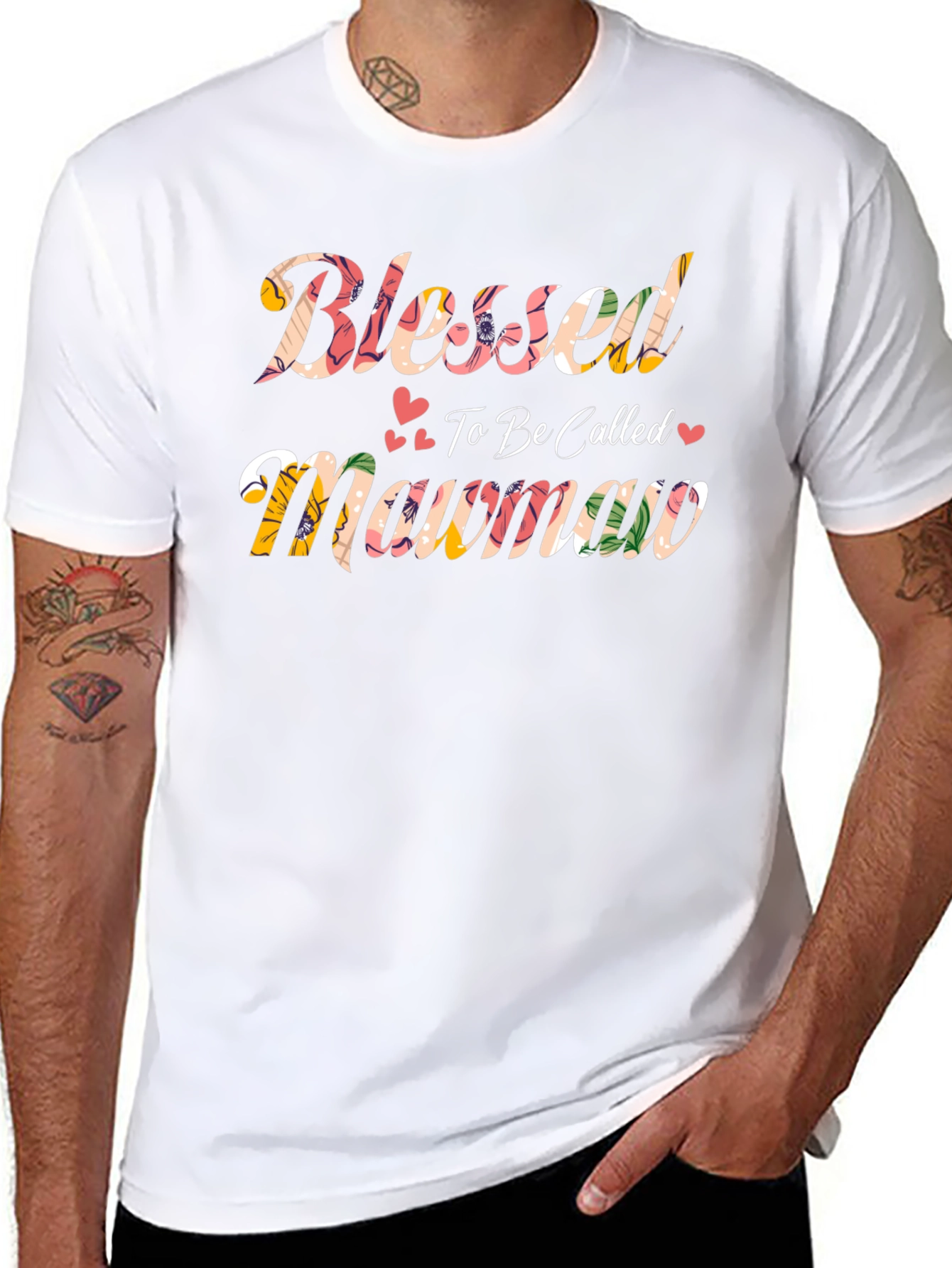 Blessed Mawmaw Graphic T-Shirt