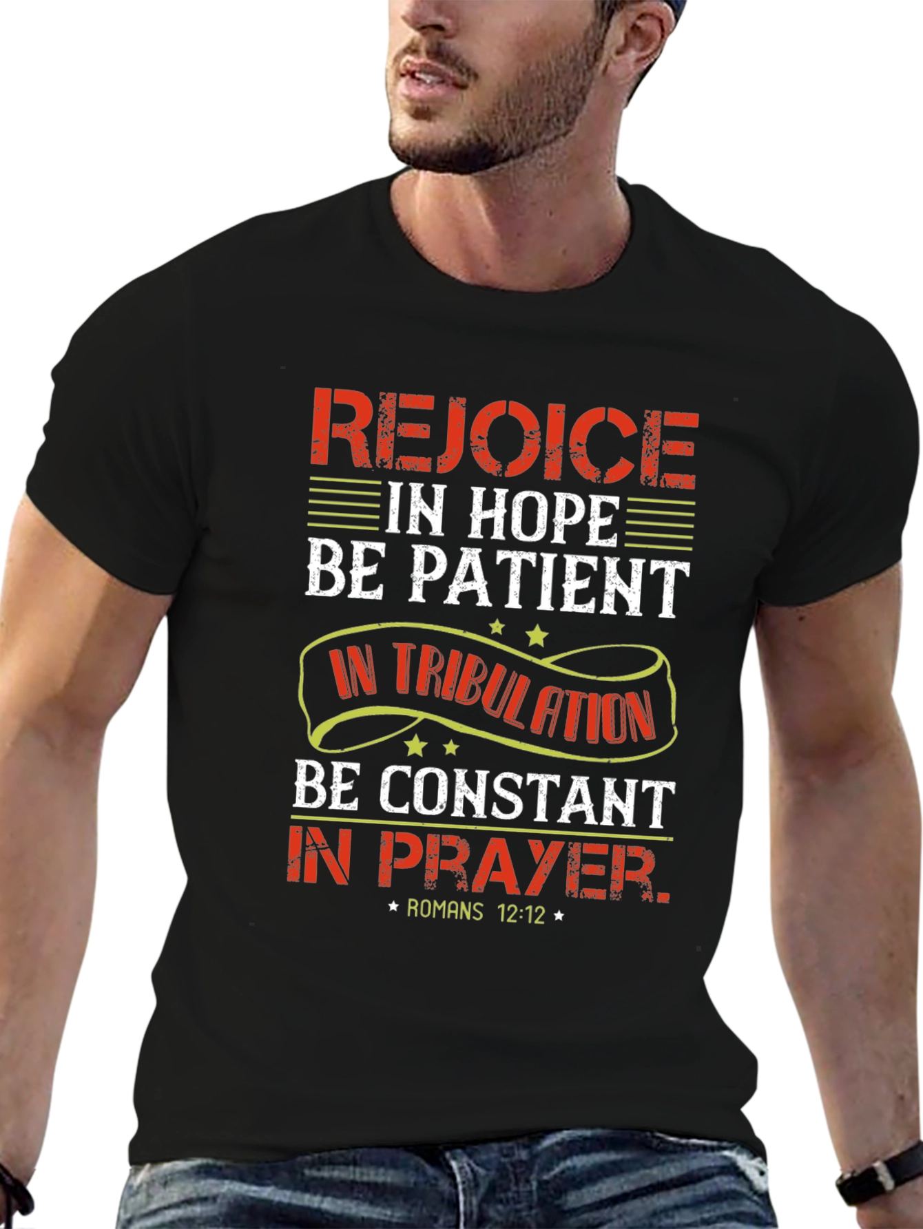 Rejoice in Hope Graphic T-Shirt