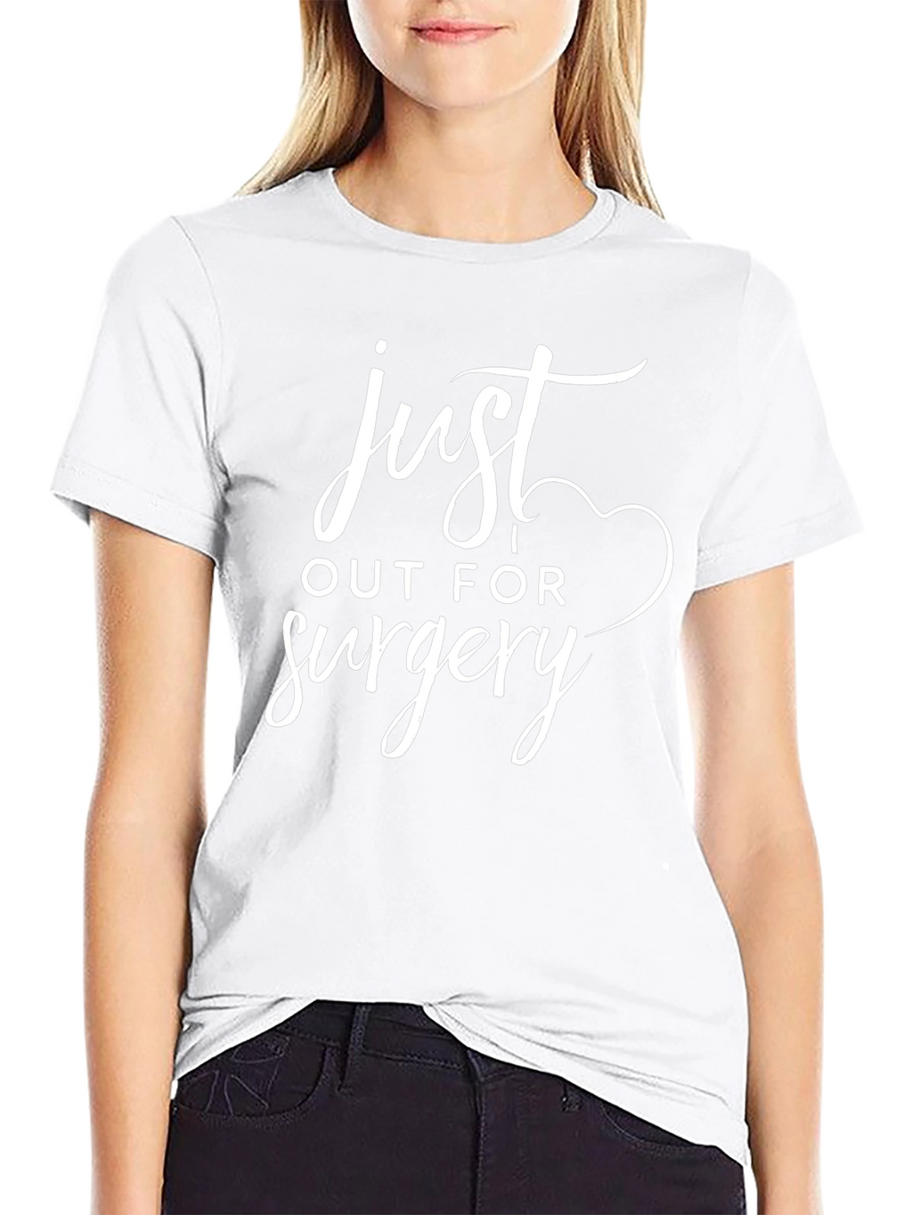 Just Out For Surgery Black T-Shirt Funny Gift