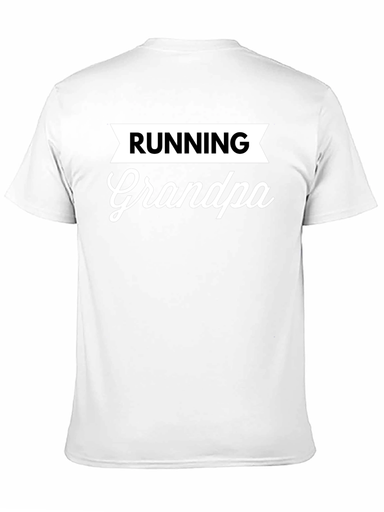 Running Grandpa T-Shirt - Black