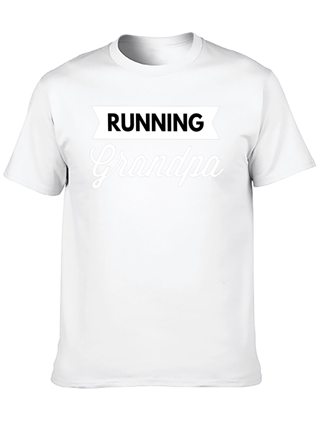 Running Grandpa T-Shirt - Black