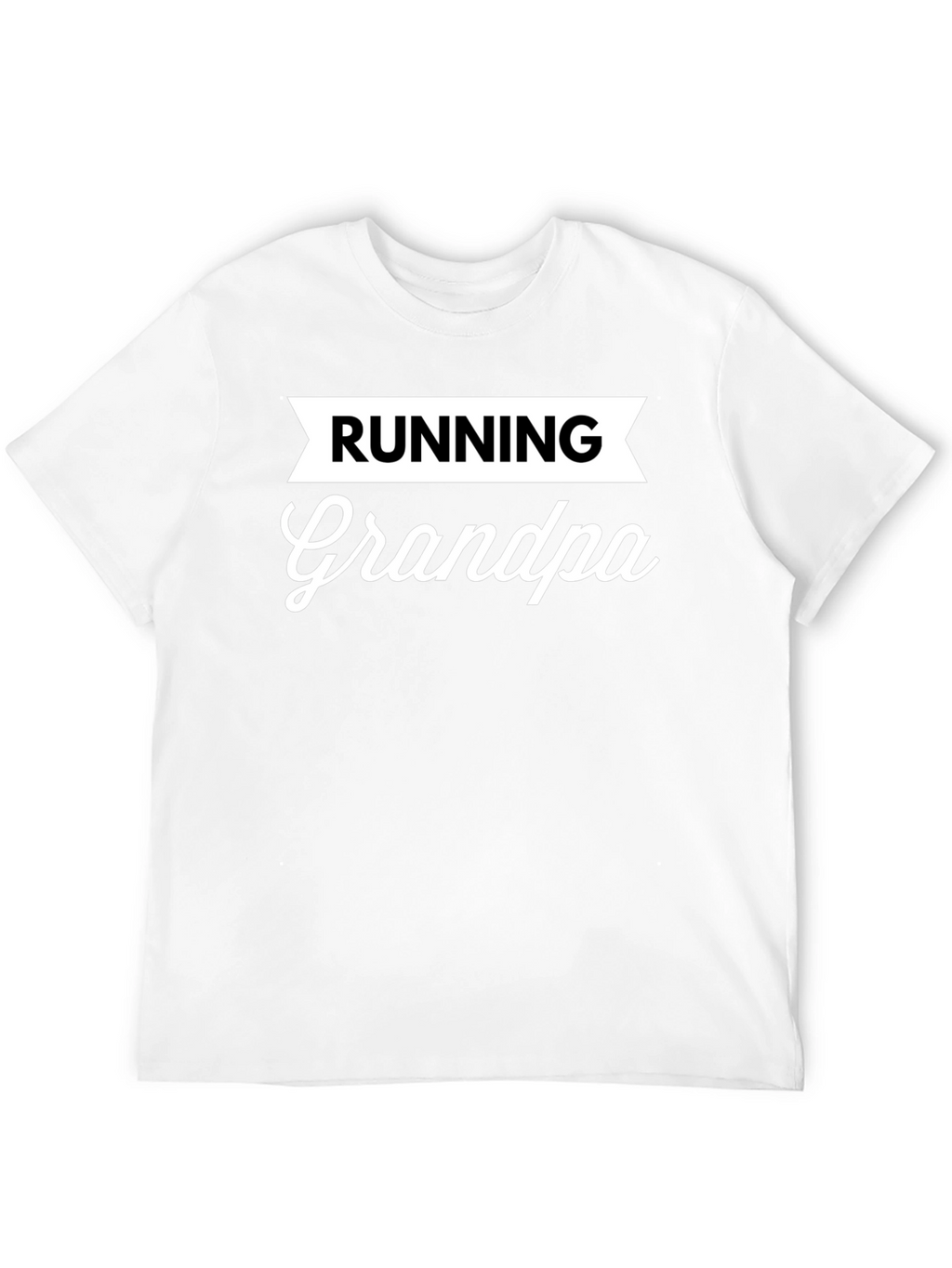 Running Grandpa T-Shirt - Black