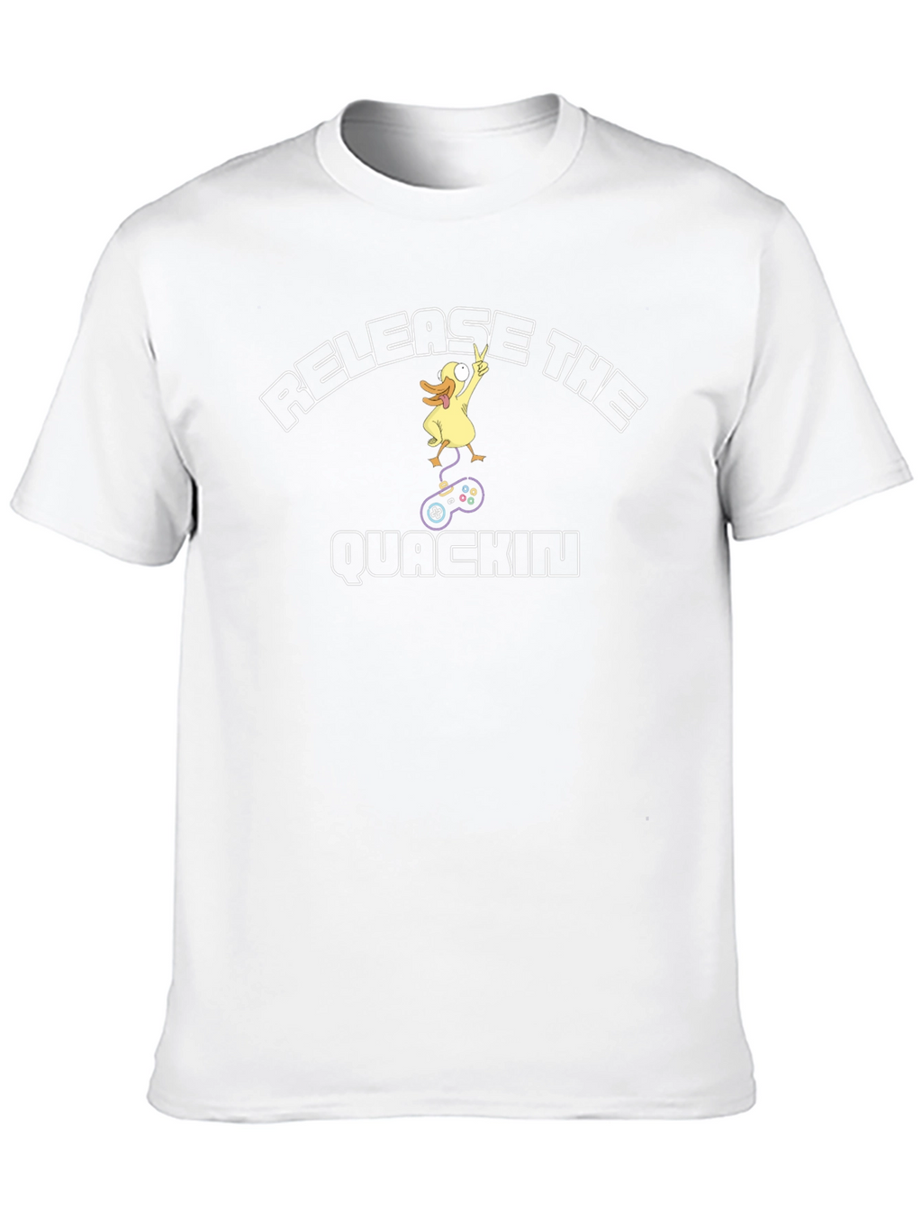 Release the Quackin Black T-Shirt