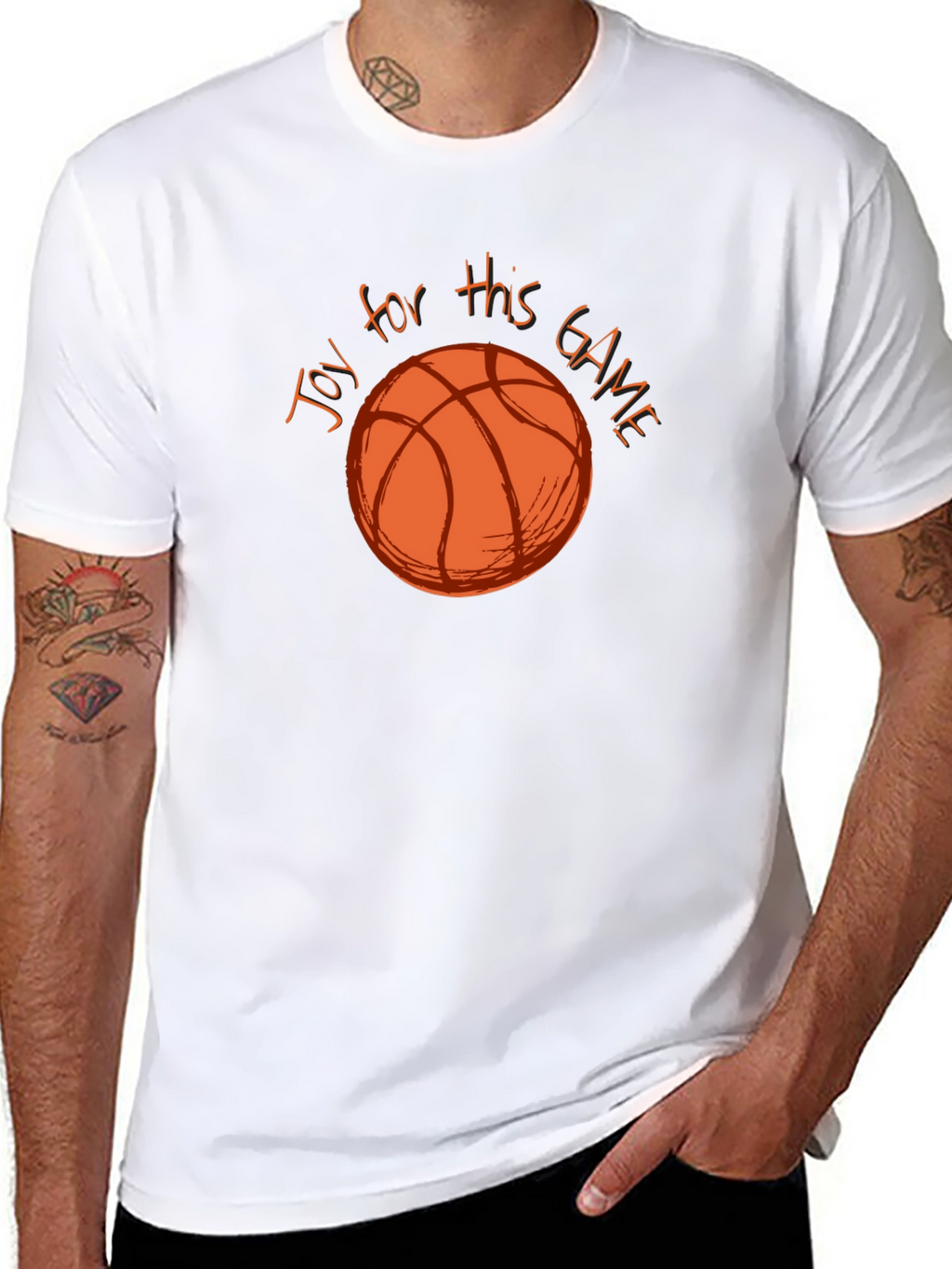 Joy for this Game Basketball Graphic Tee