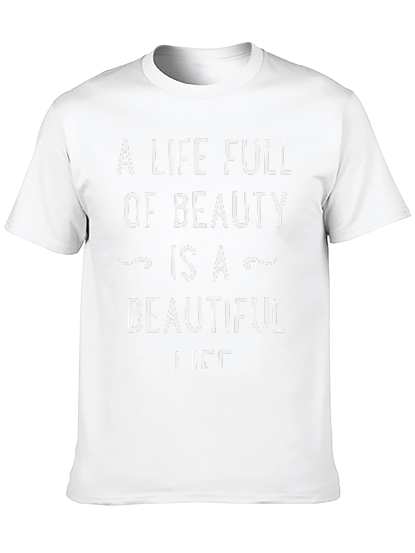 Life of Beauty Black T-Shirt