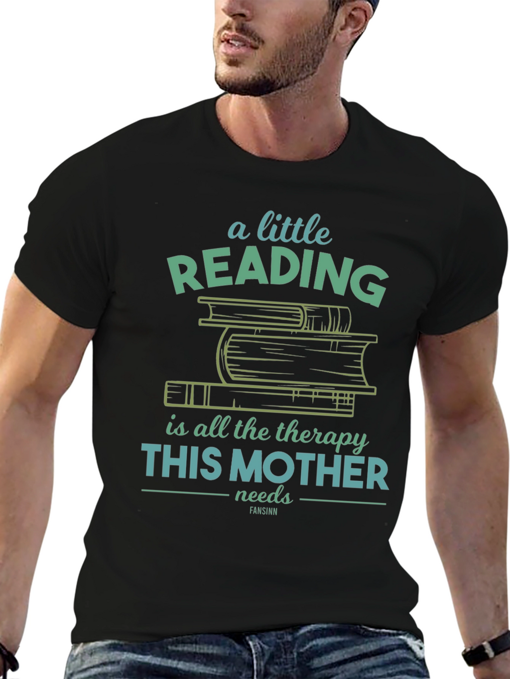Reading Therapy Mothers T-Shirt