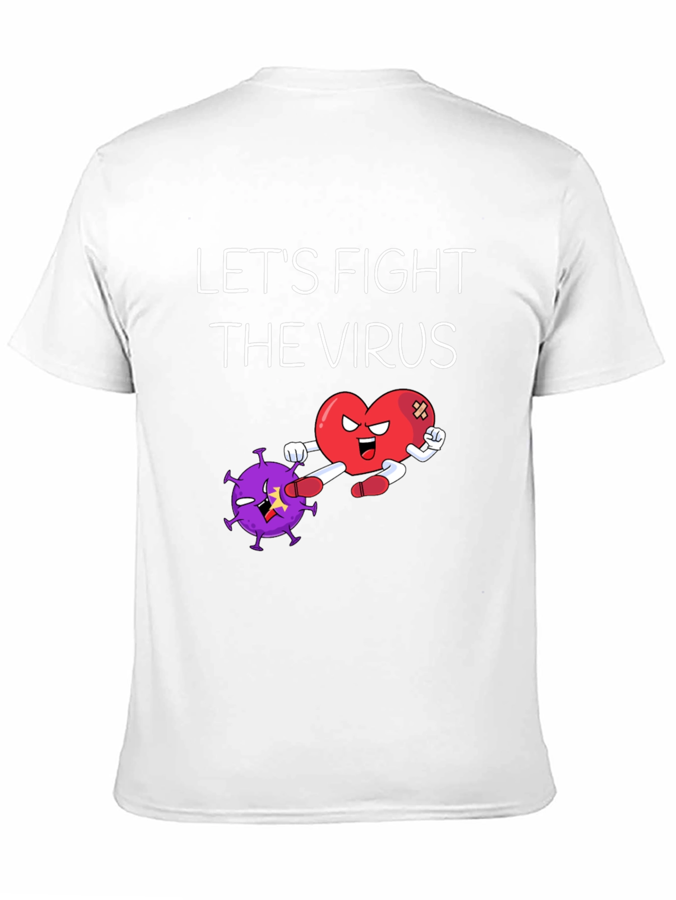 Lets Fight The Virus Graphic Tee