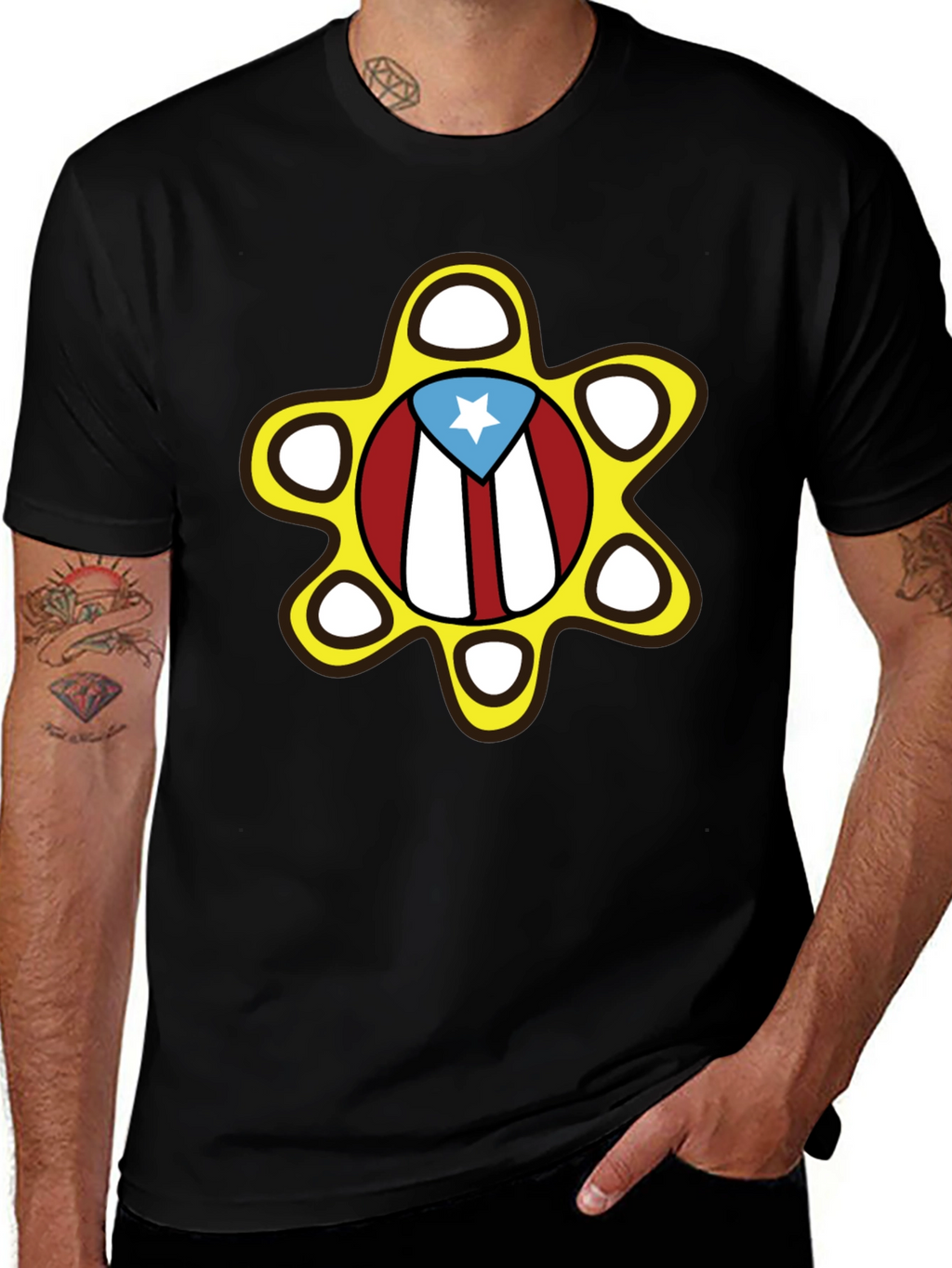 Puerto Rico Flag Coqui T-Shirt