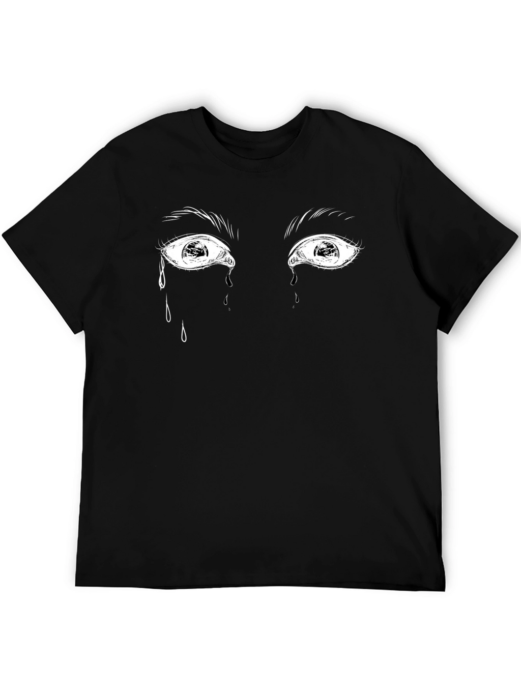 Tearful Eyes Graphic T-Shirt