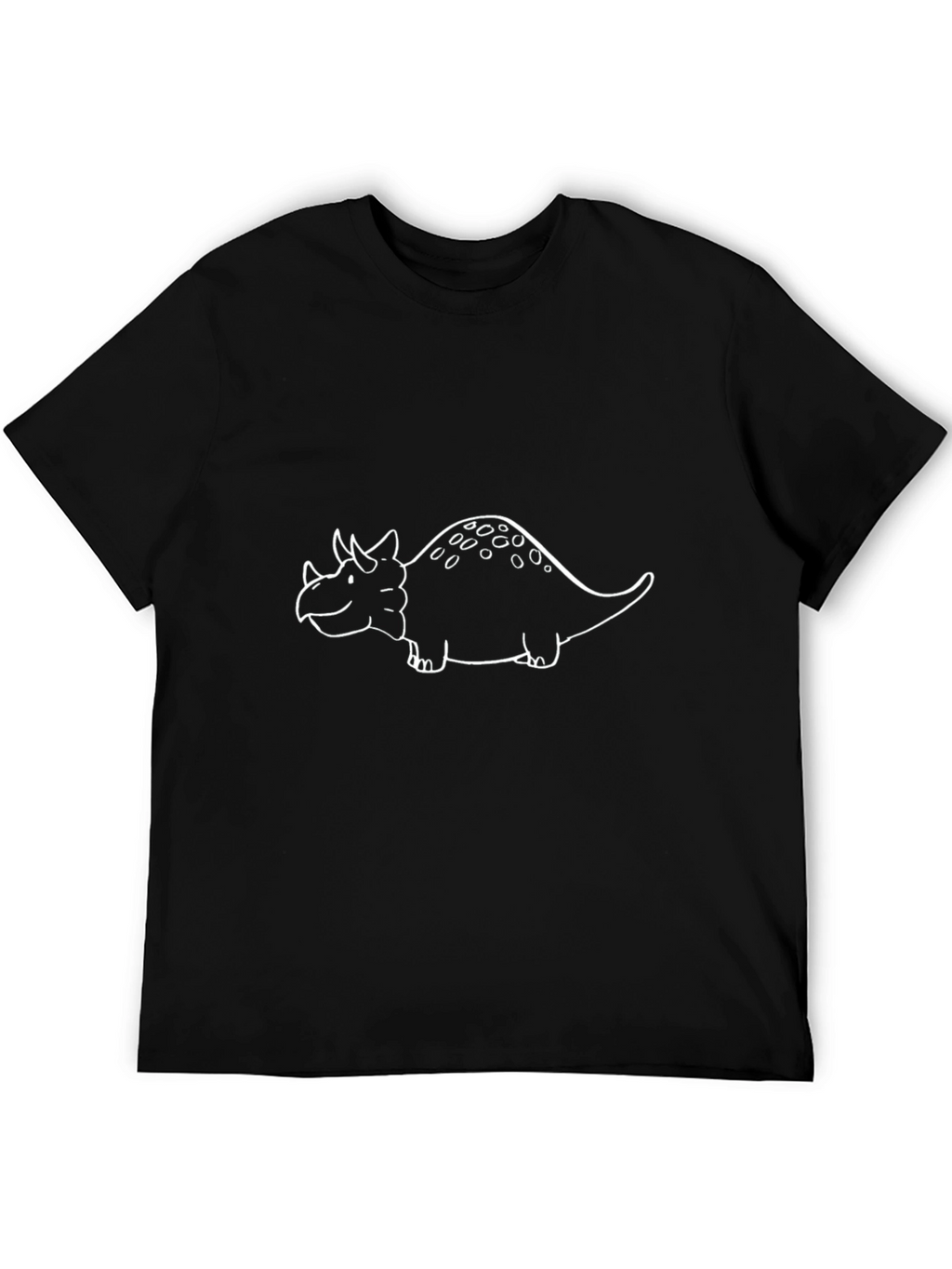 Triceratops Graphic Tee - Stylish Dino T-Shirt
