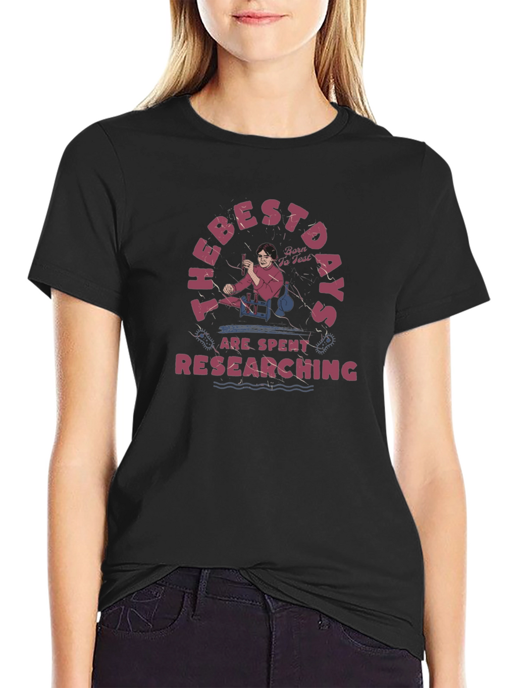 Researching Days T-Shirt: Scientist Tee