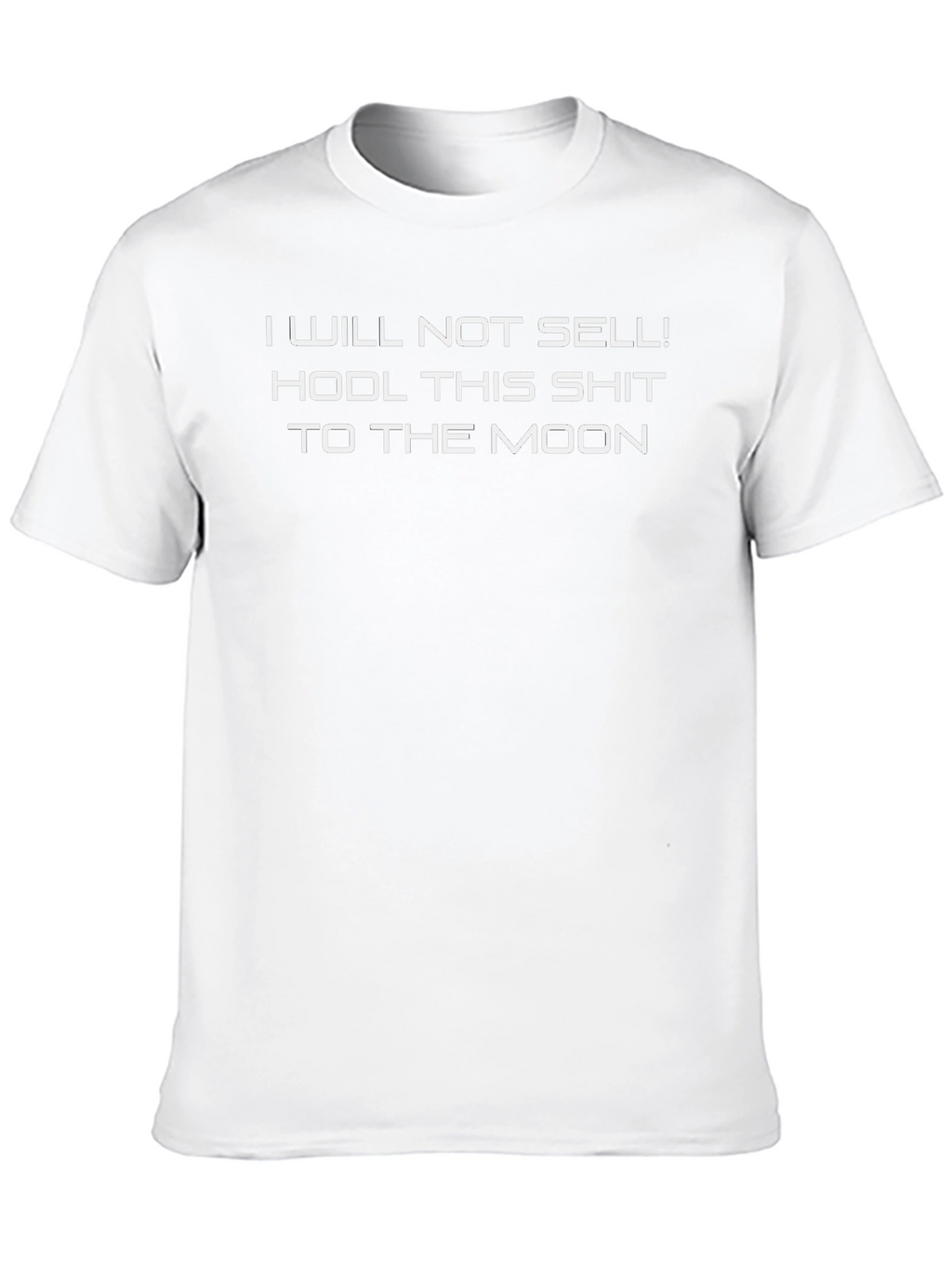 HODL to the Moon Black T-Shirt