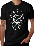 Abstract Graphic Tee - Modern Streetwear