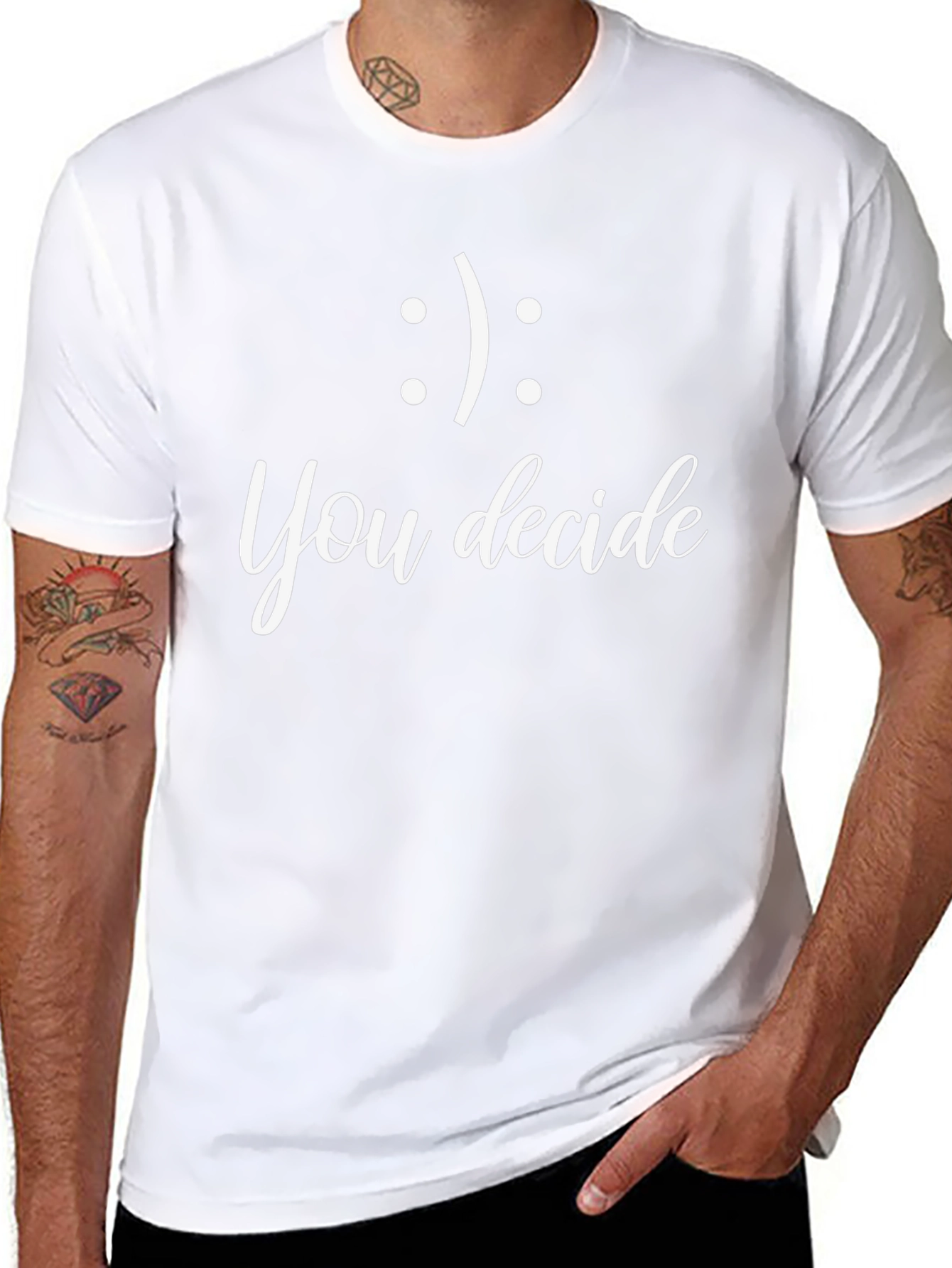 You Decide T-Shirt - Choose Your Mood