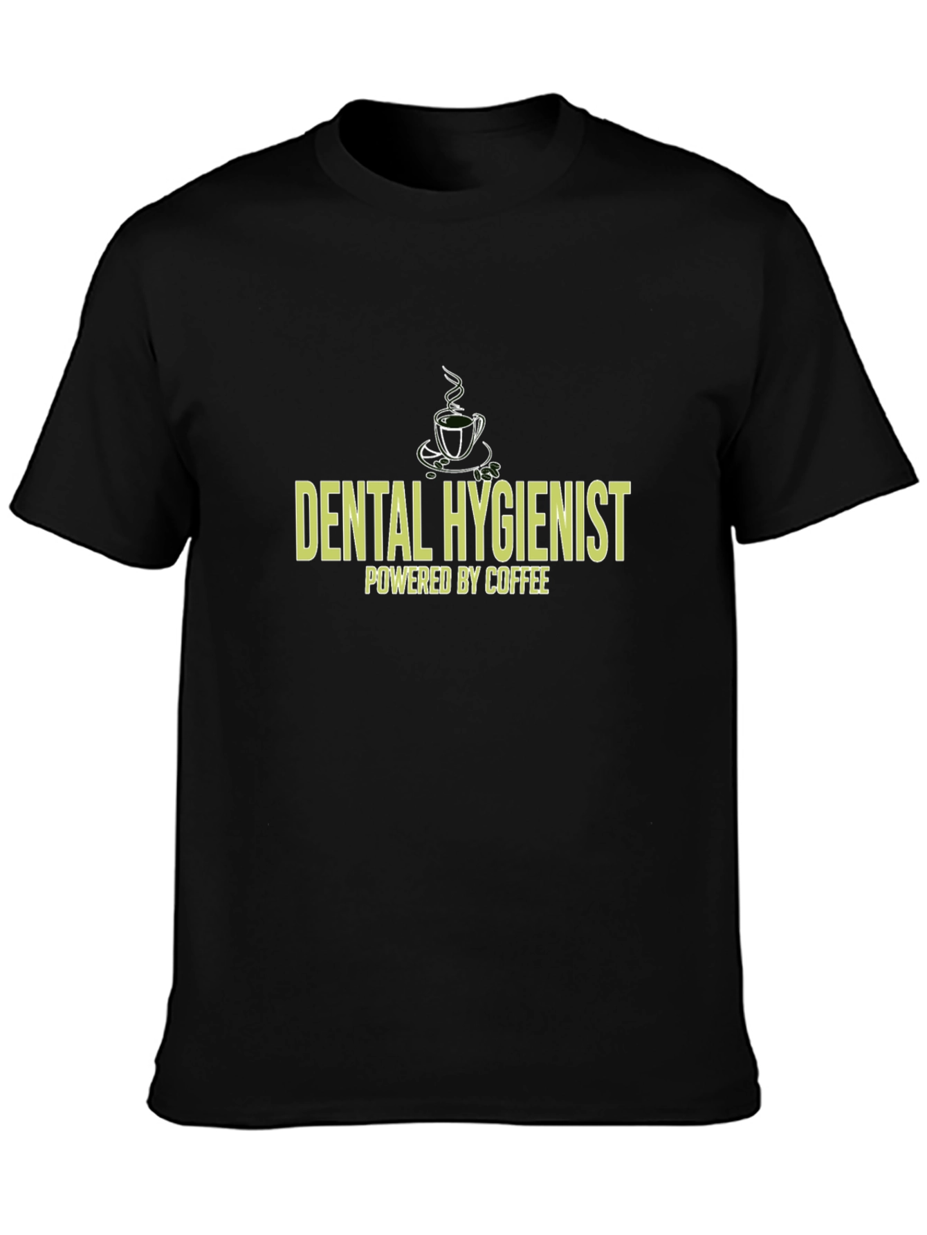 Dental Hygienist Coffee T-Shirt - Black
