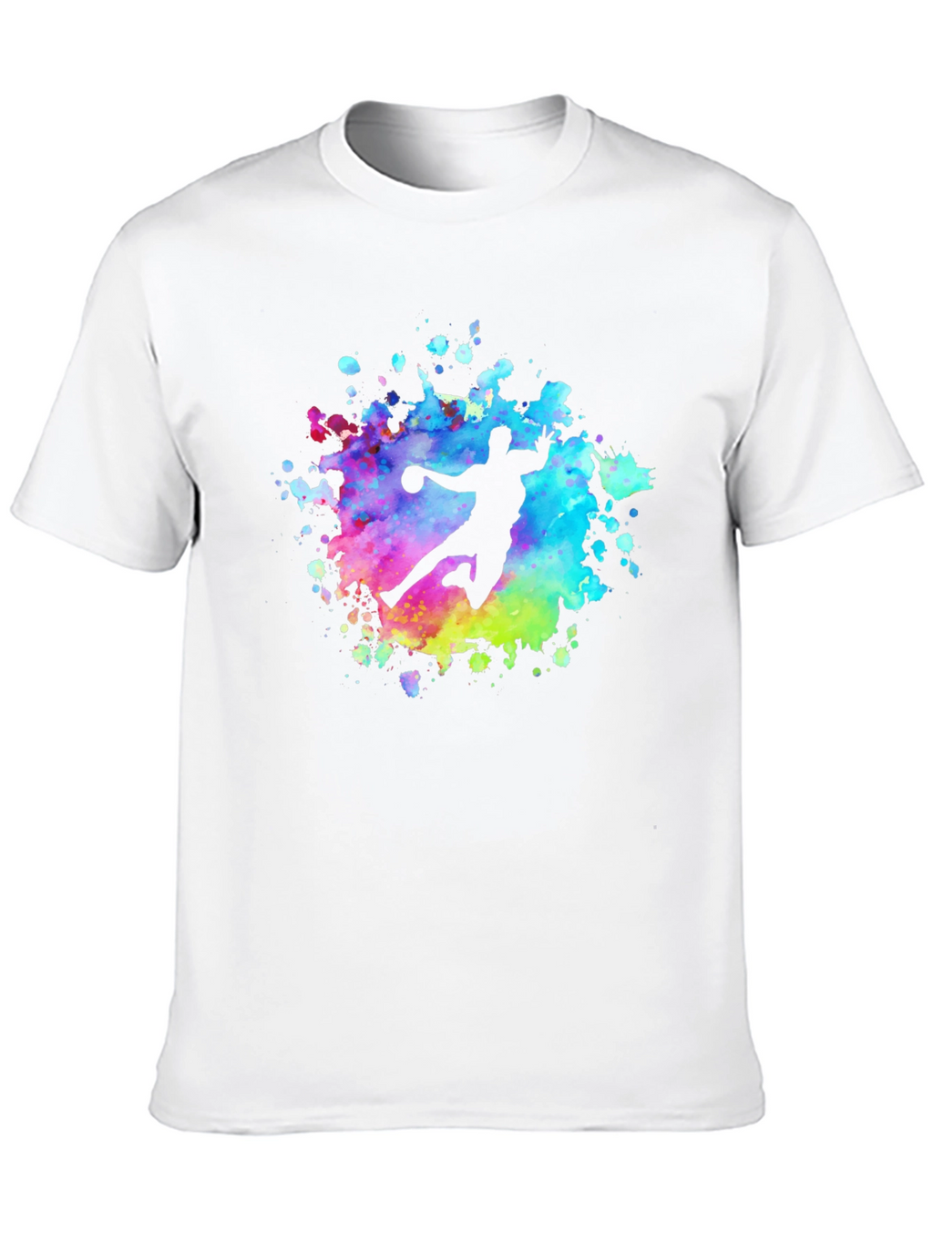 Handball Player Watercolor T-Shirt