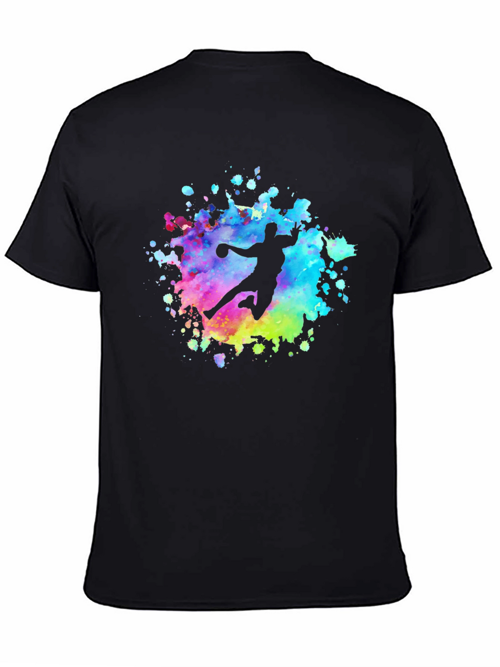 Handball Player Watercolor T-Shirt