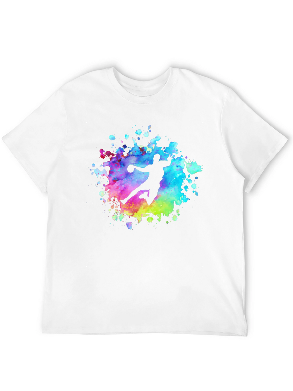 Handball Player Watercolor T-Shirt