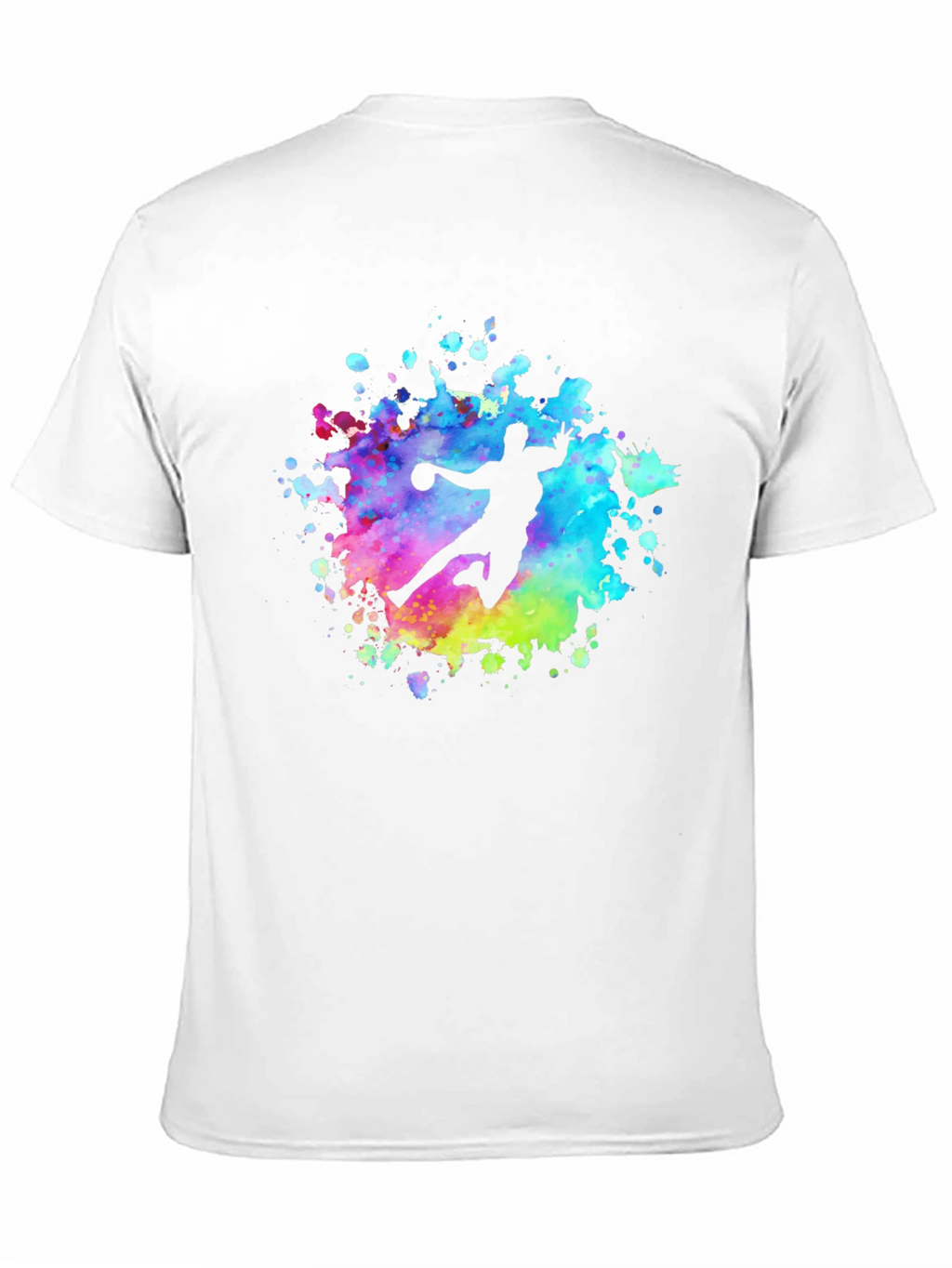 Handball Player Watercolor T-Shirt