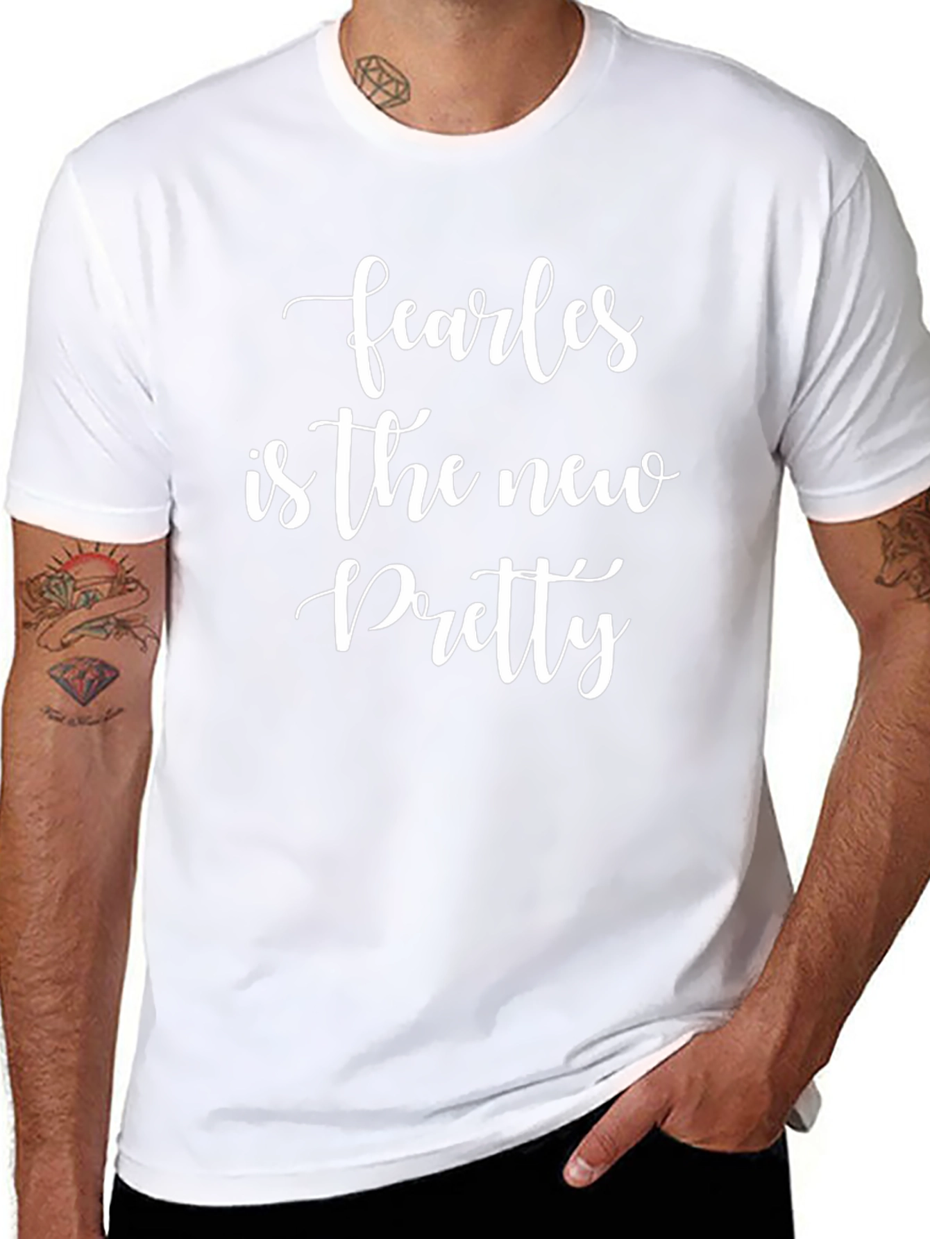 Fearless is the New Pretty Graphic T-Shirt