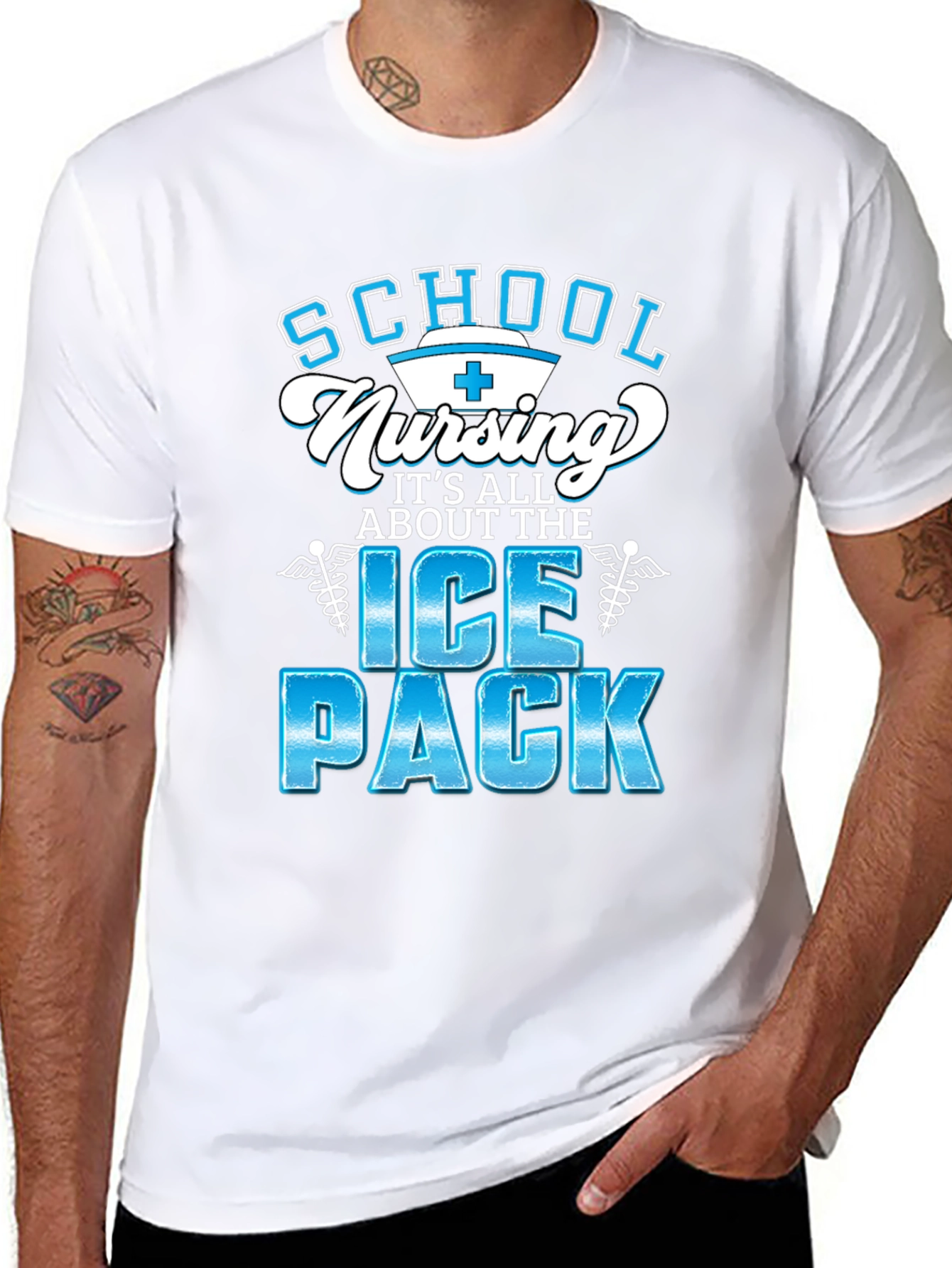 School Nursing Ice Pack T-Shirt