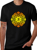 Om Mandala Graphic T-Shirt - Black