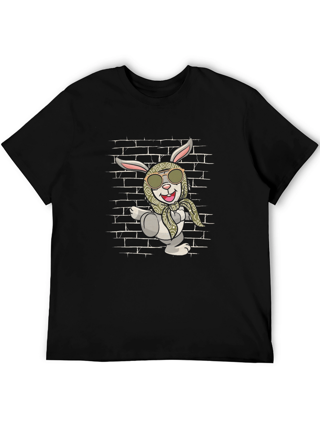 Cool Rabbit Graphic T-Shirt