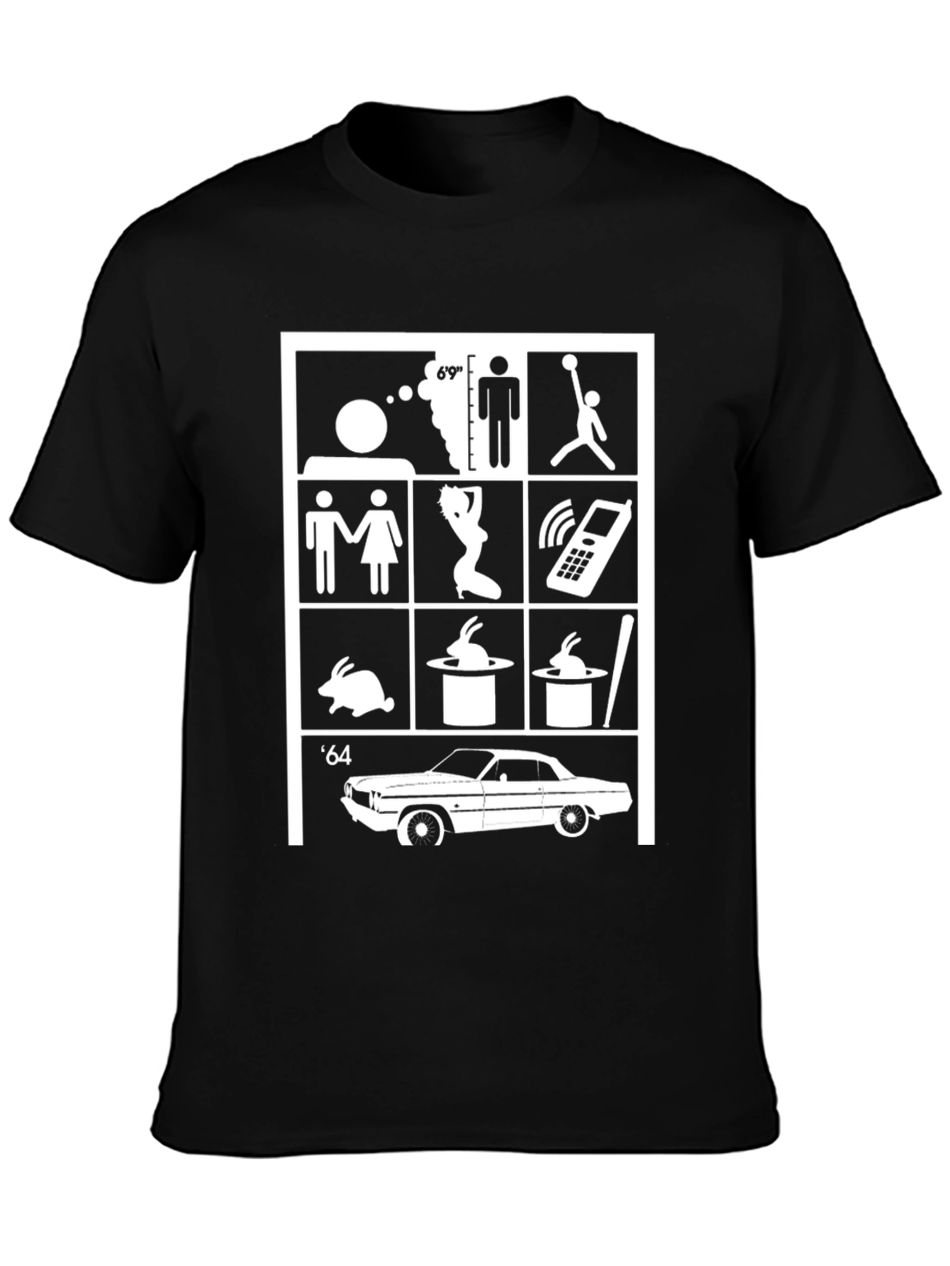 Symbol Grid Graphic T-Shirt