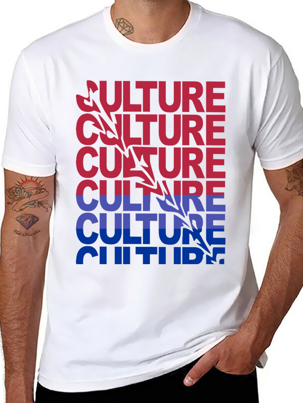 Culture Graphic Print T-Shirt