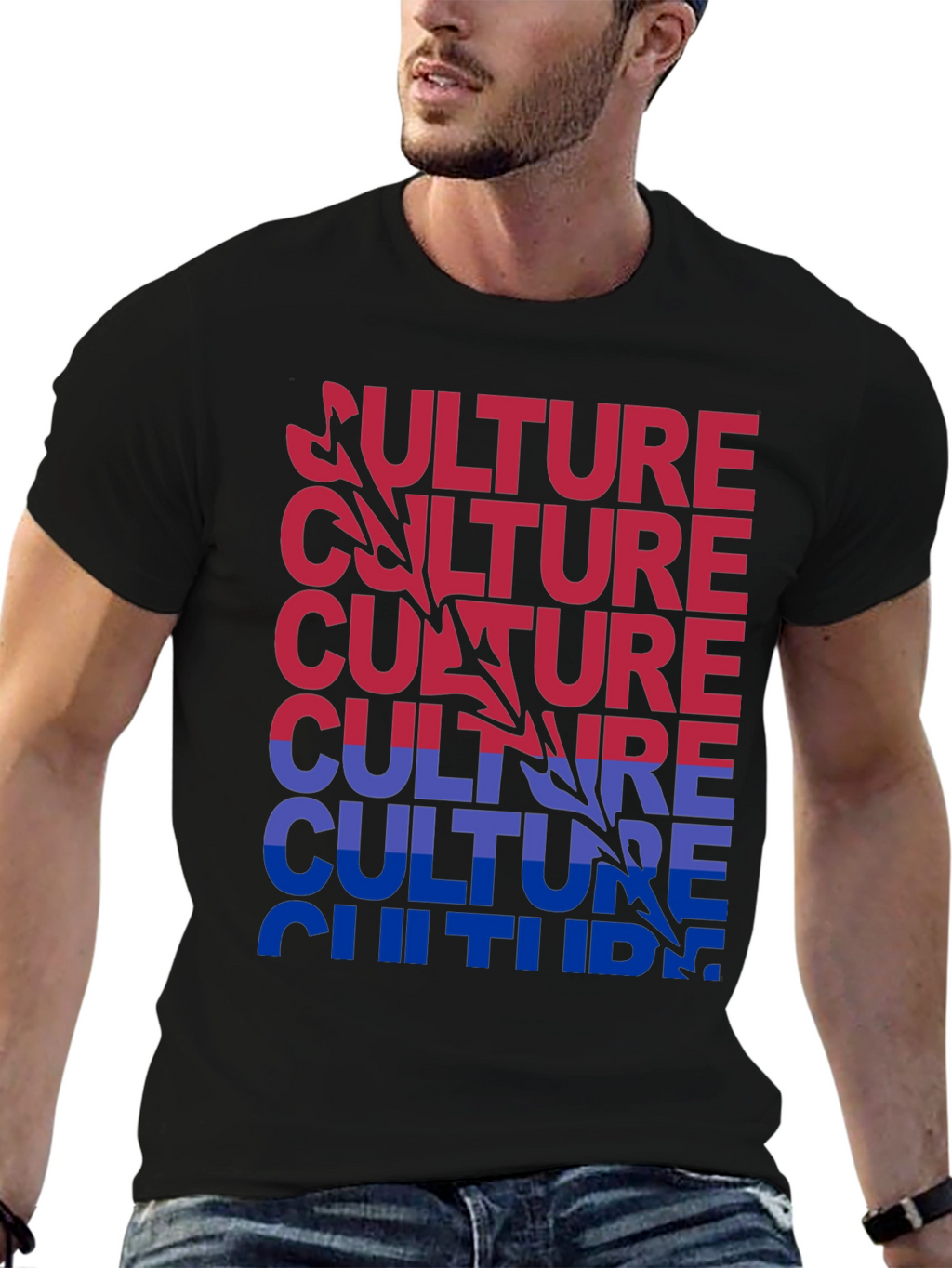 Culture Graphic Print T-Shirt