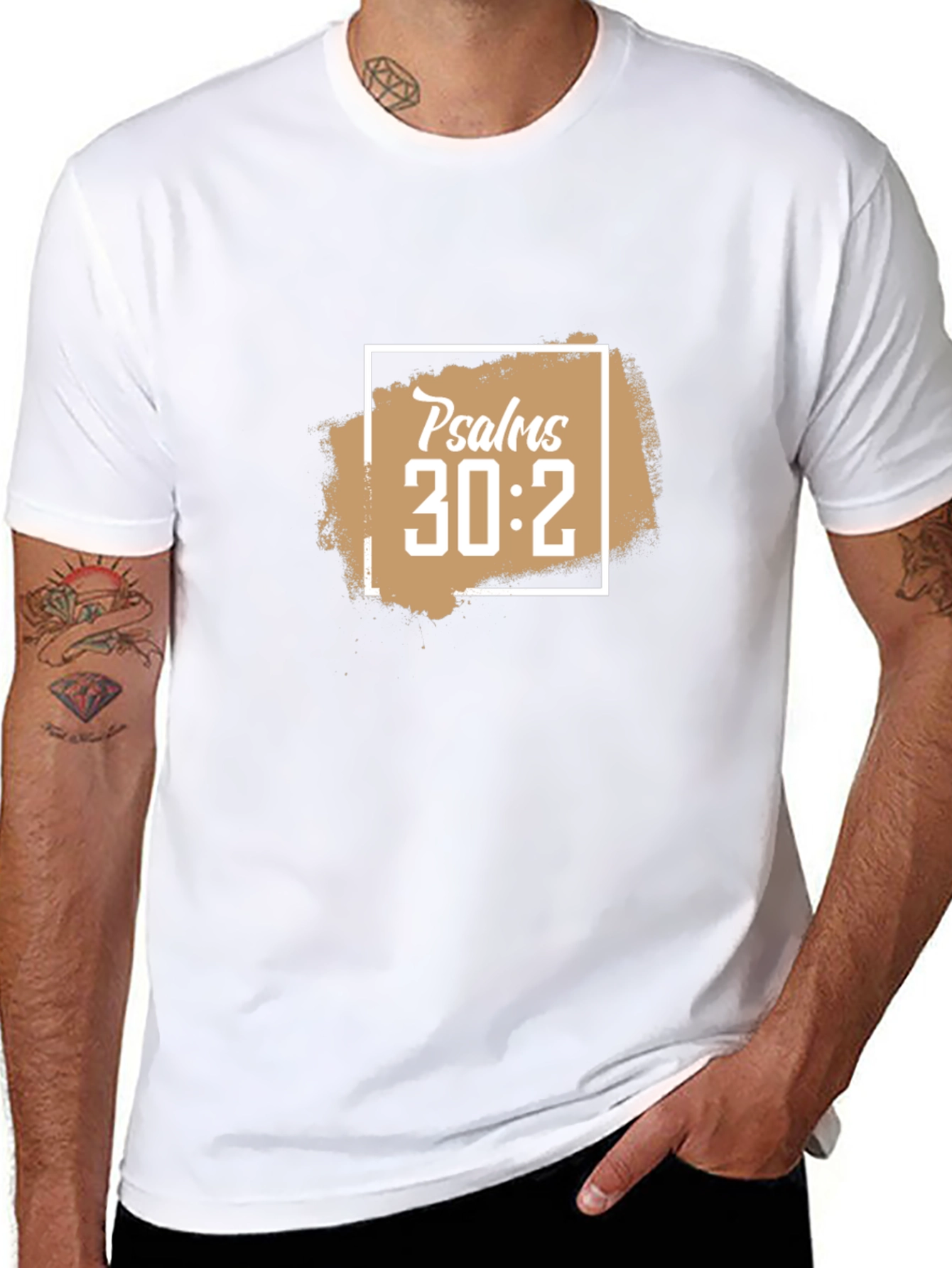 Psalms 30:2 Graphic Tee - Stylish Religious T-Shirt
