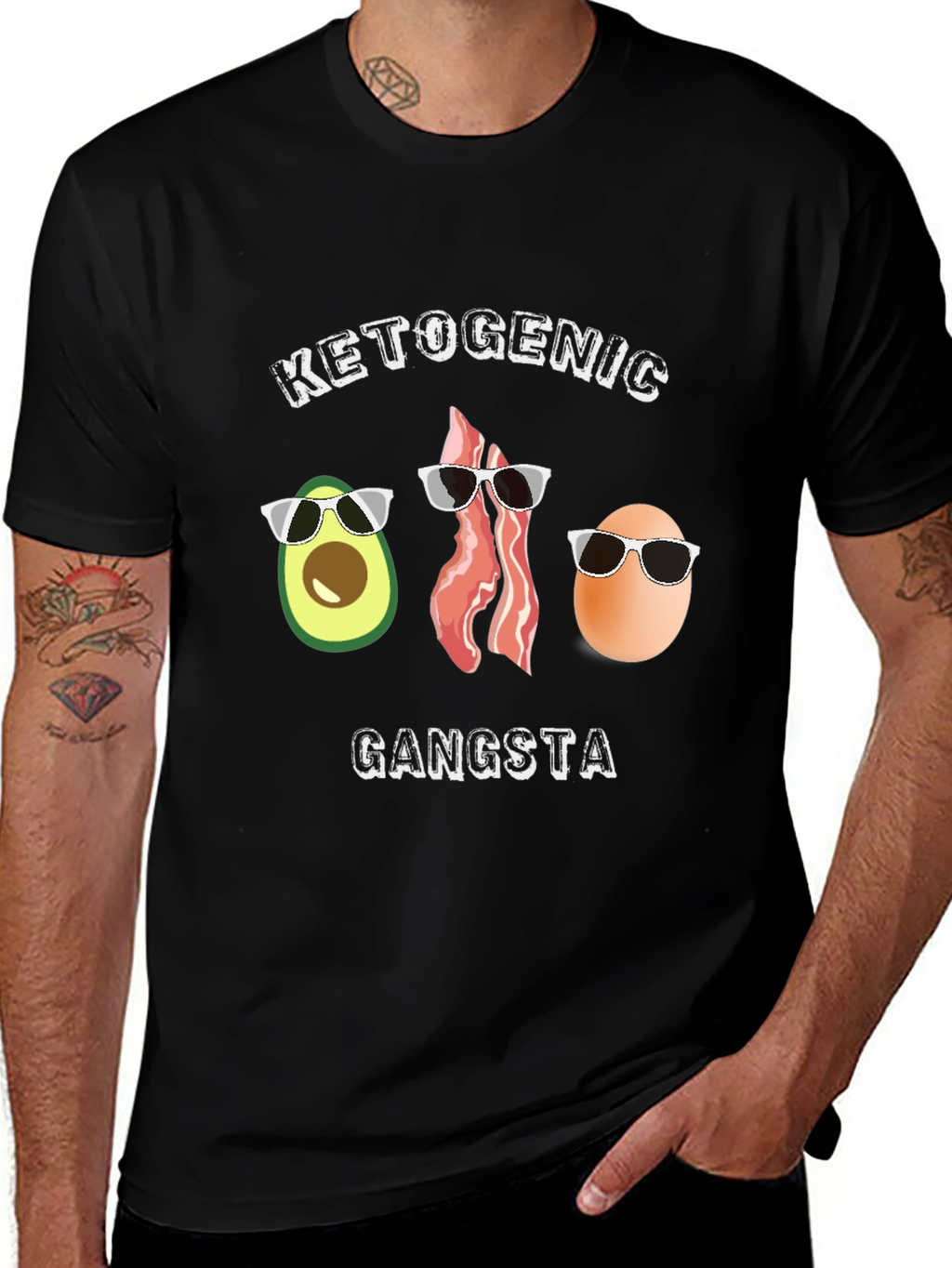 Ketogenic Gangsta Graphic Tee