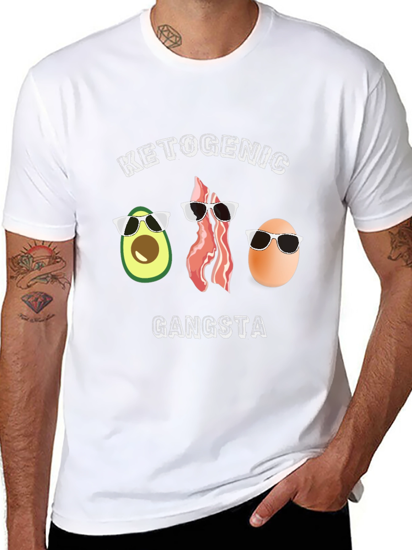 Ketogenic Gangsta Graphic Tee