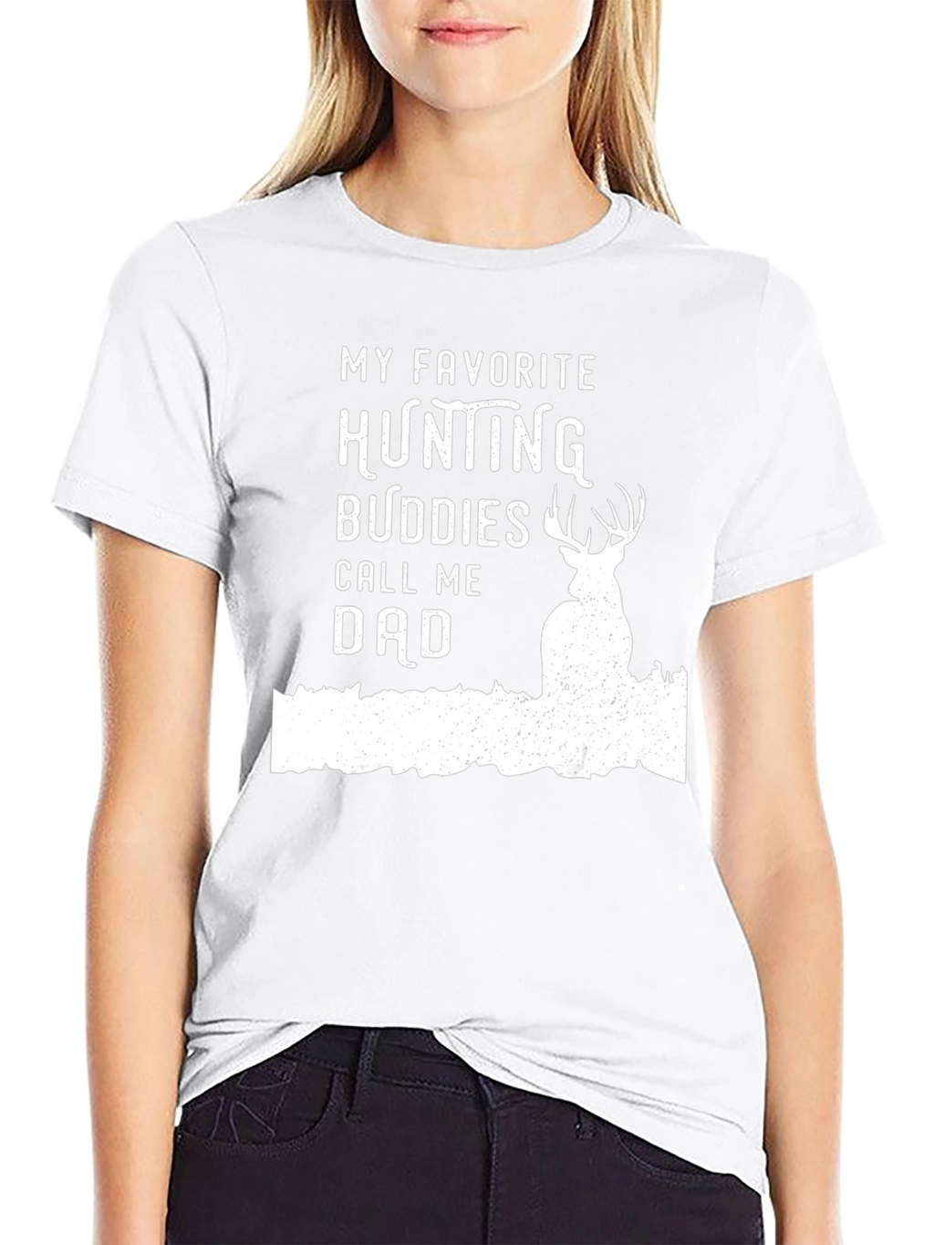 My Favorite Hunting Buddies Dad Graphic Tee