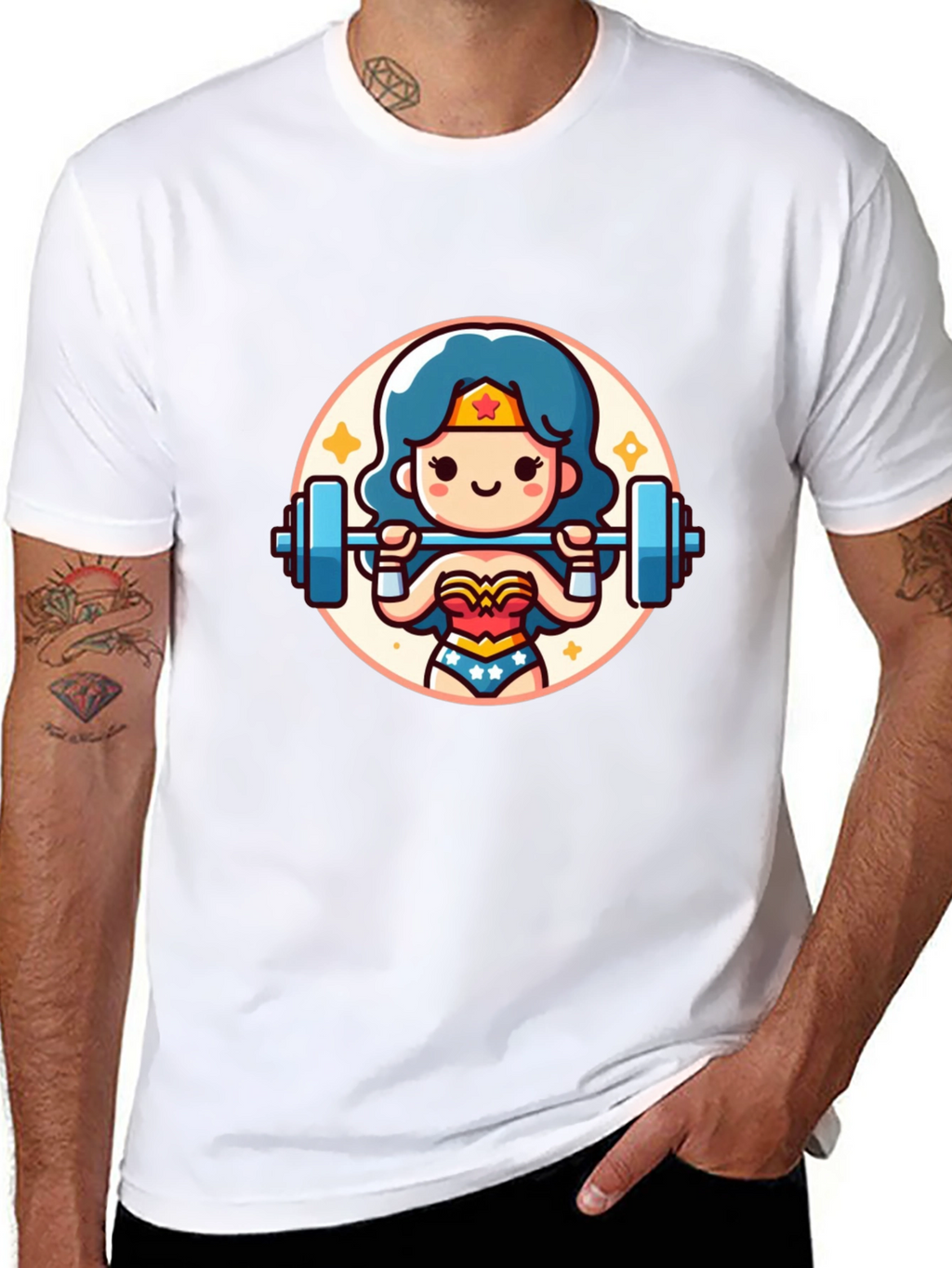 Wonder Woman Workout T-Shirt