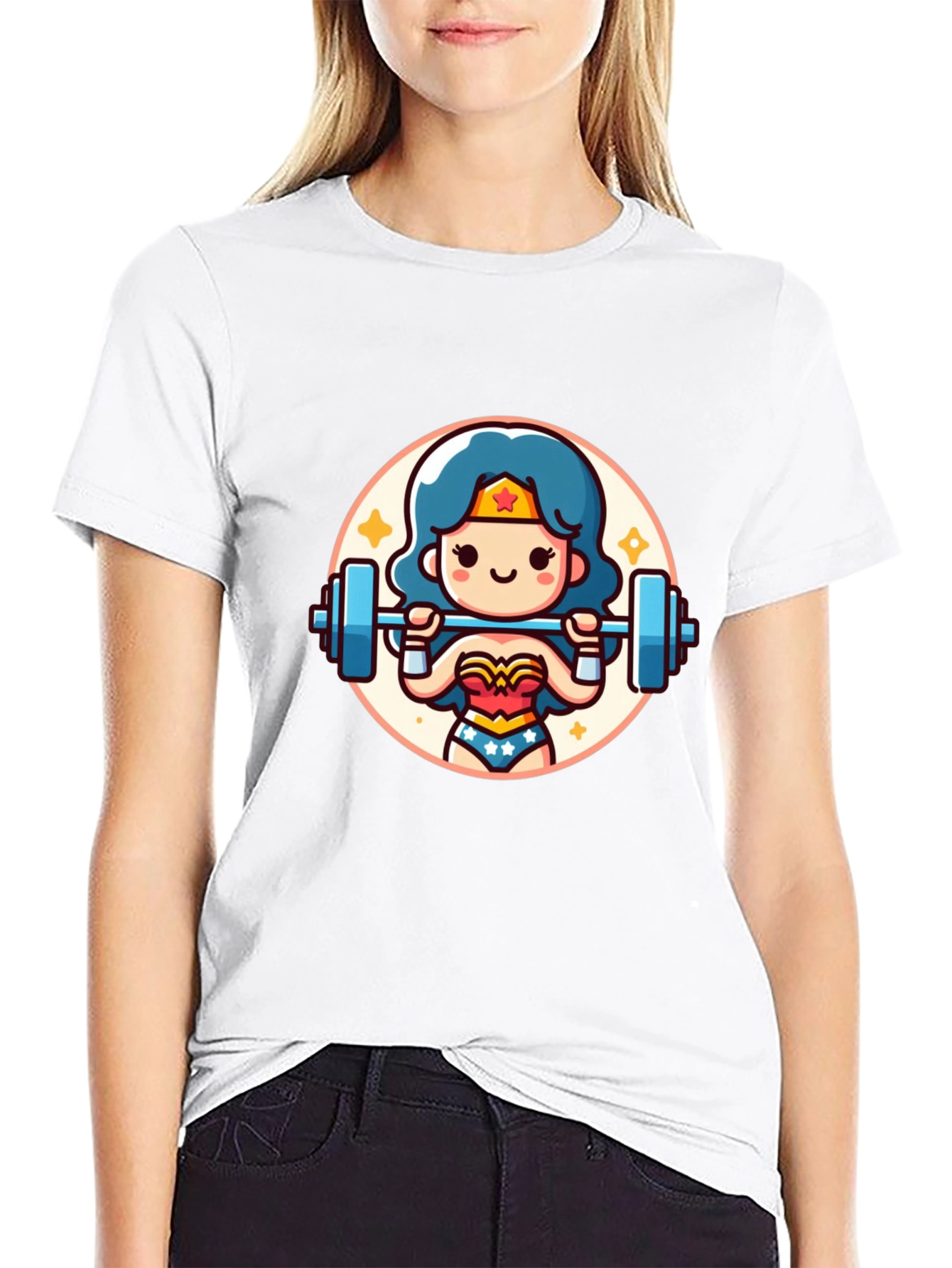 Wonder Woman Workout T-Shirt