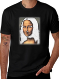 Mona Lisa Graphic Tee - Classic Art T-Shirt