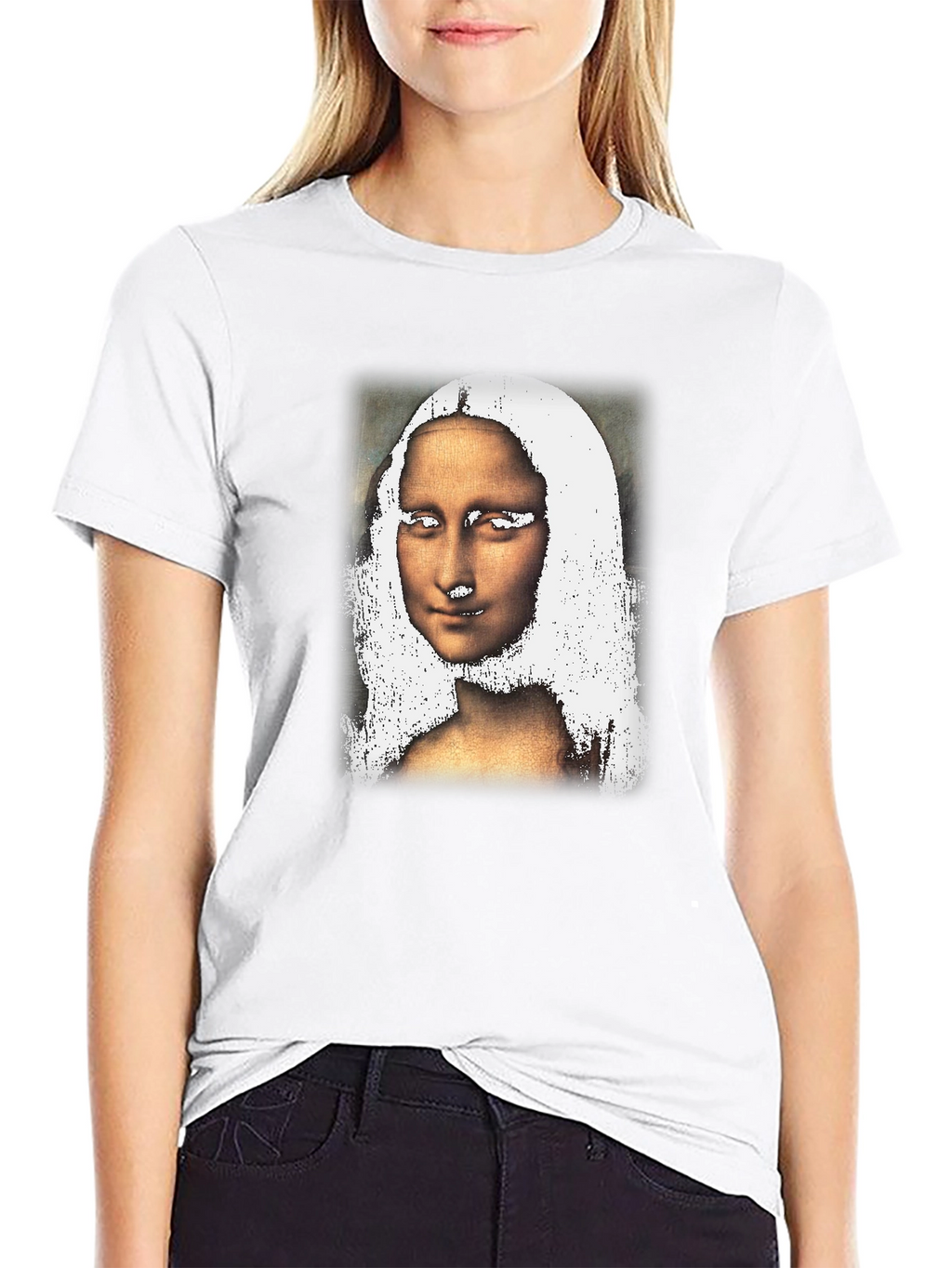 Mona Lisa Graphic Tee - Classic Art T-Shirt