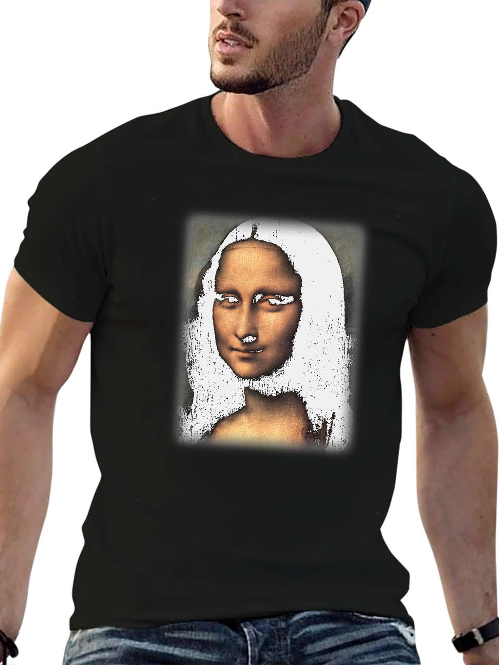 Mona Lisa Graphic Tee - Classic Art T-Shirt