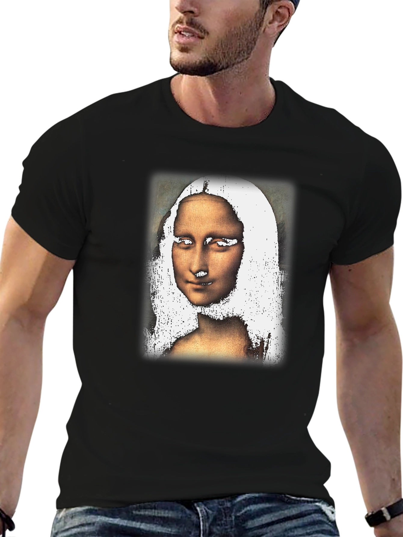 Mona Lisa Graphic Tee - Classic Art T-Shirt