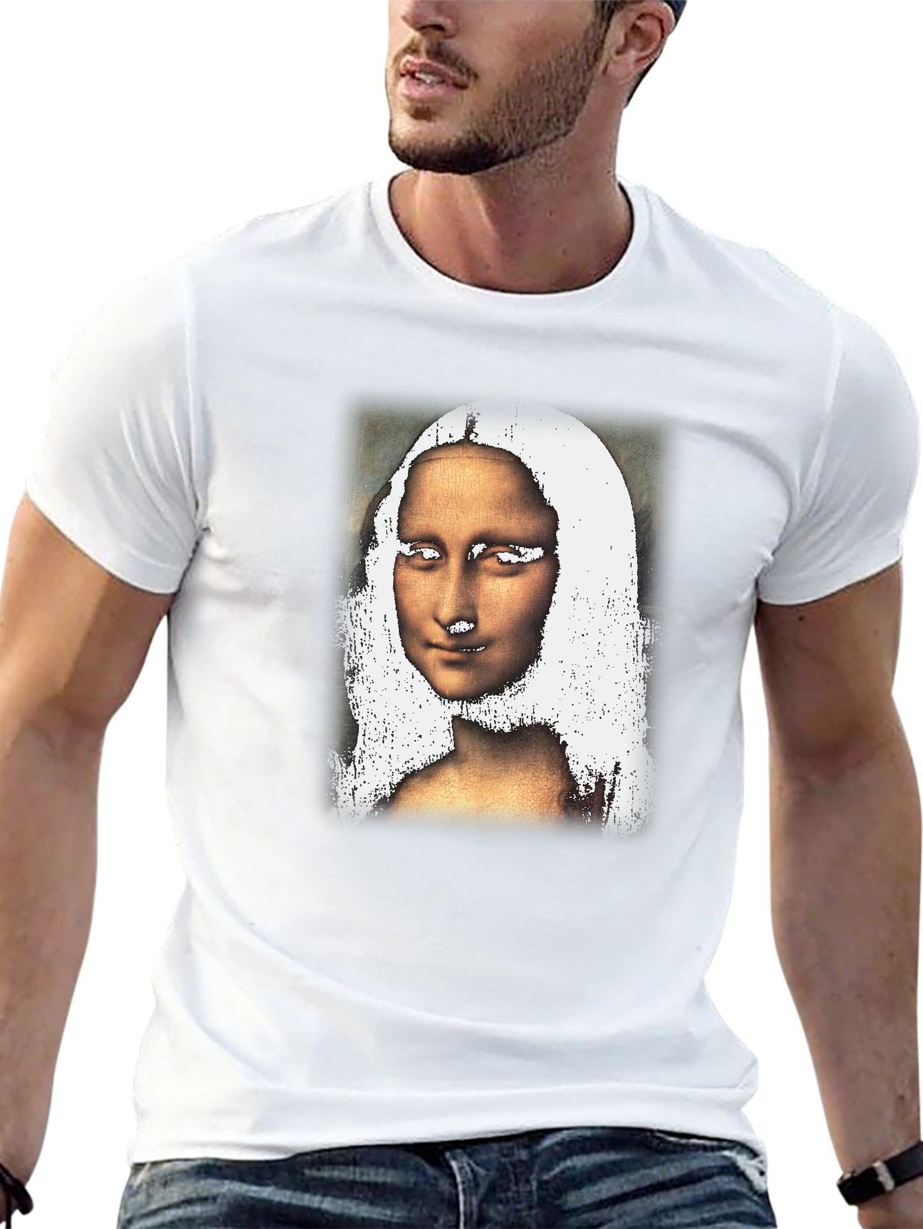 Mona Lisa Graphic Tee - Classic Art T-Shirt