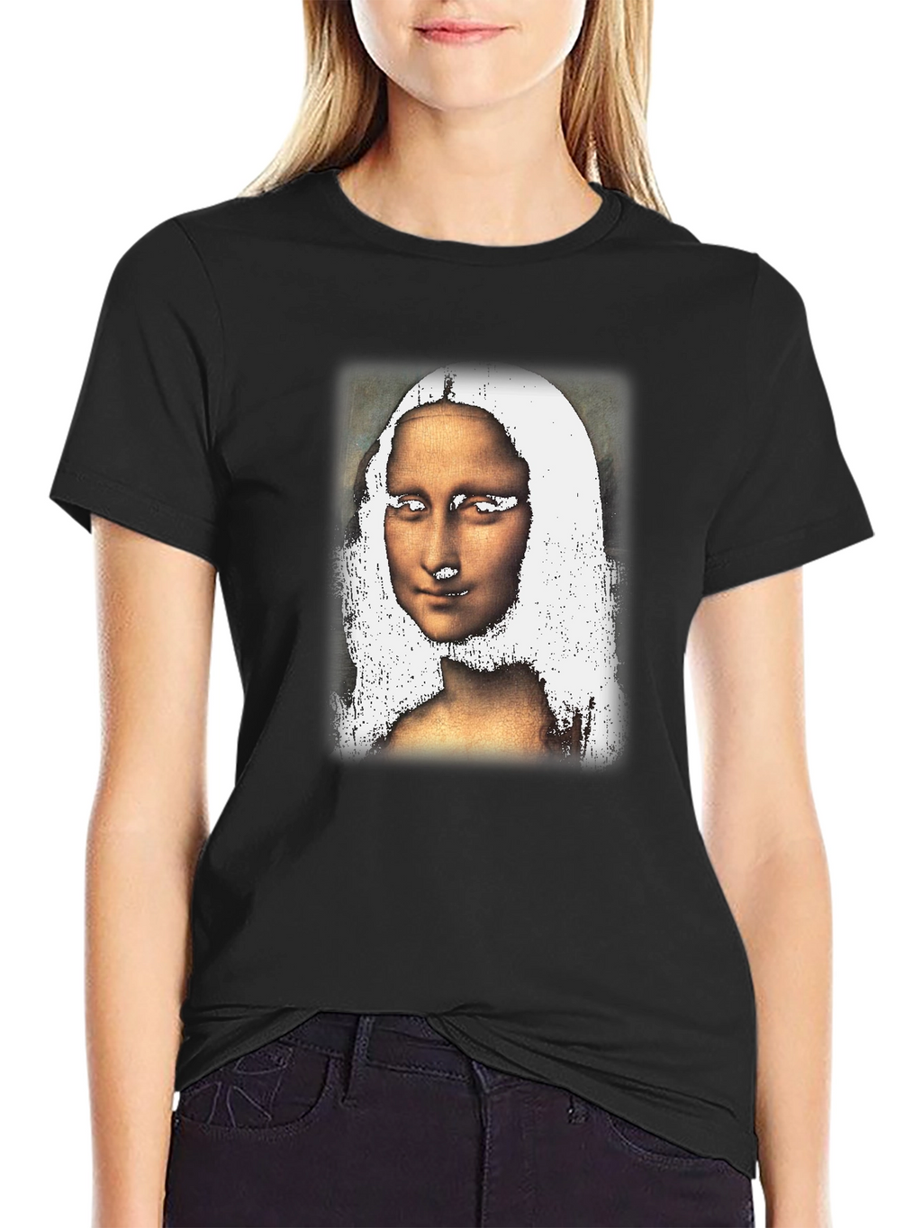 Mona Lisa Graphic Tee - Classic Art T-Shirt