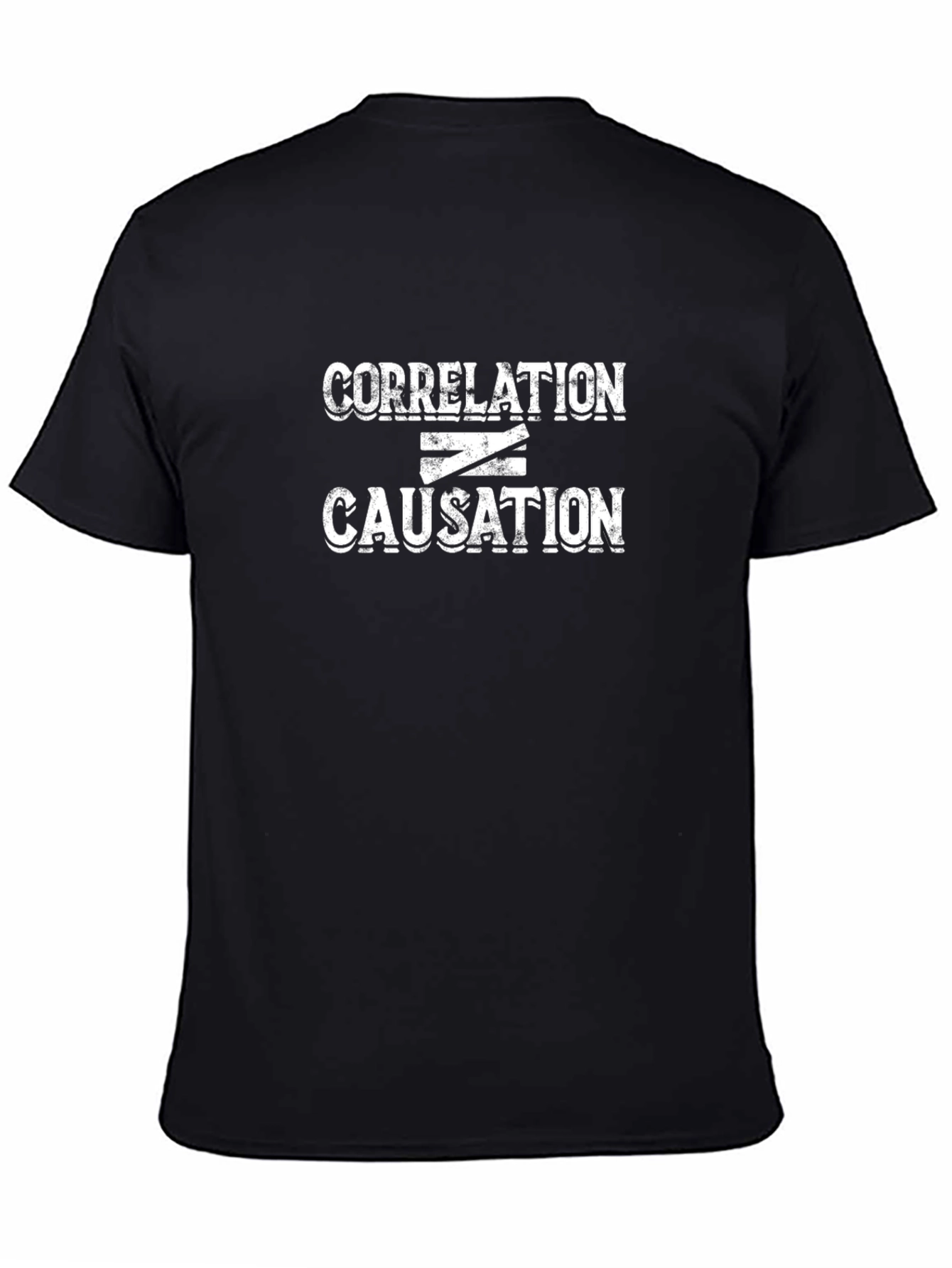 Correlation Causation Graphic T-Shirt